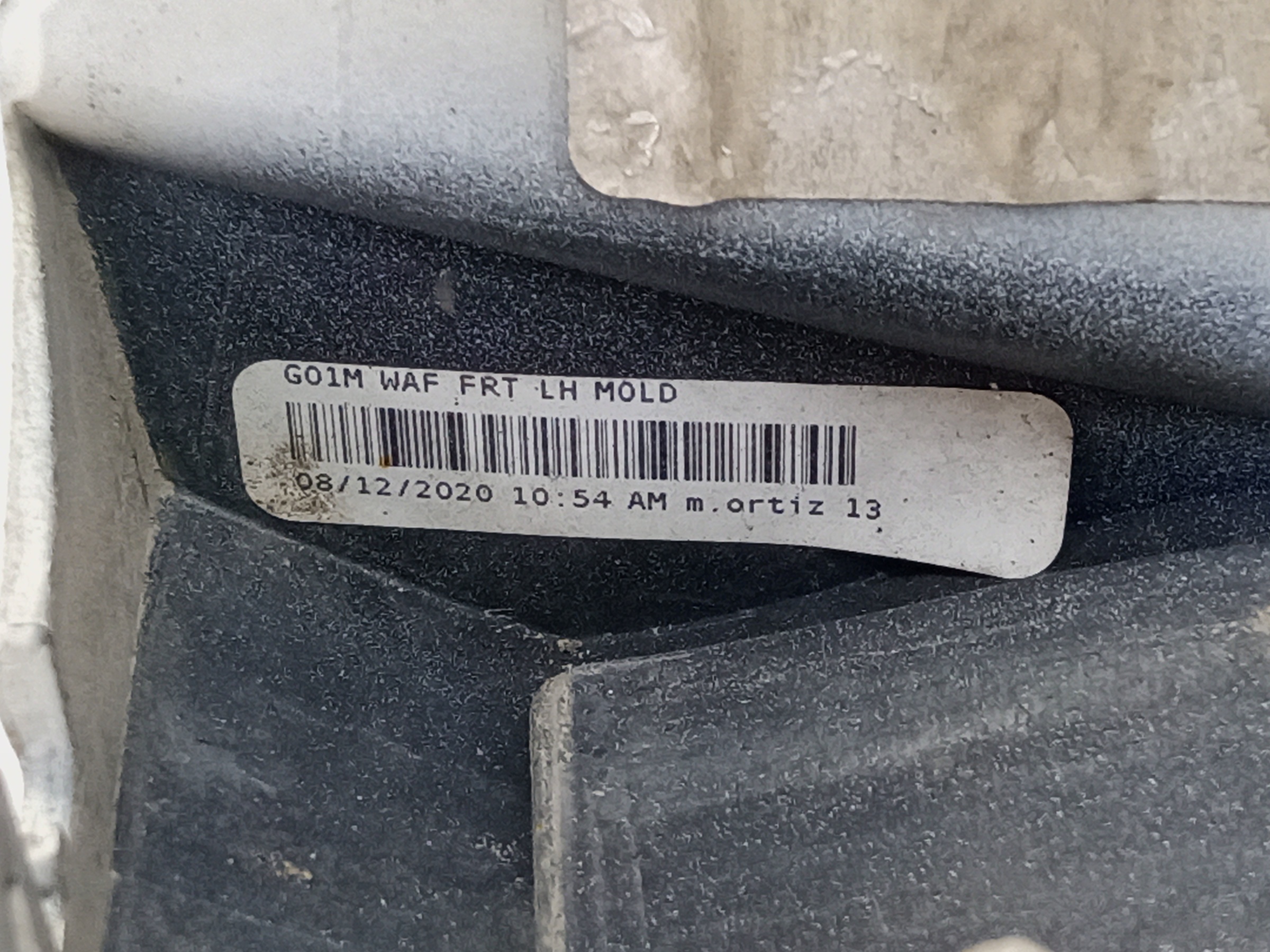 Накладка крыла переднего левого BMW X3 G01 M-Paket