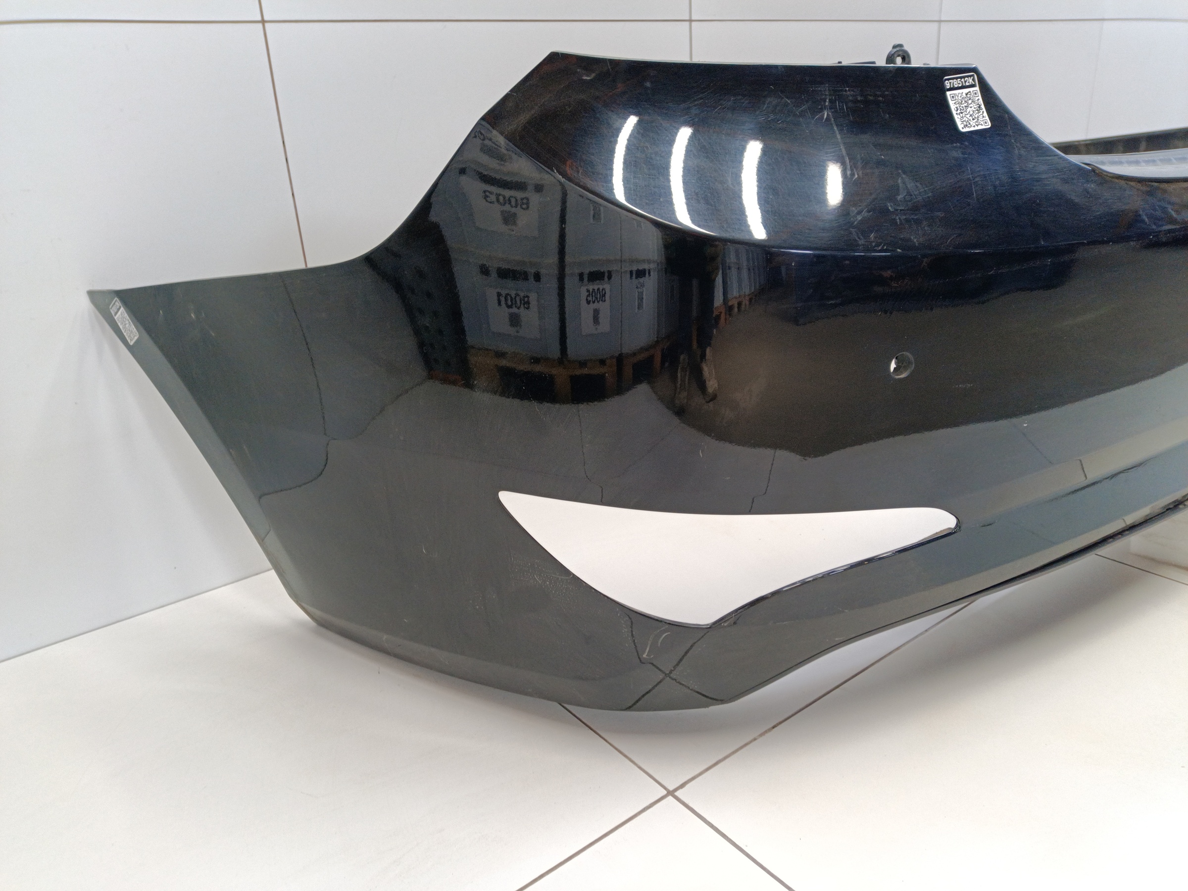 Бампер задний Hyundai Solaris Sedan Restail