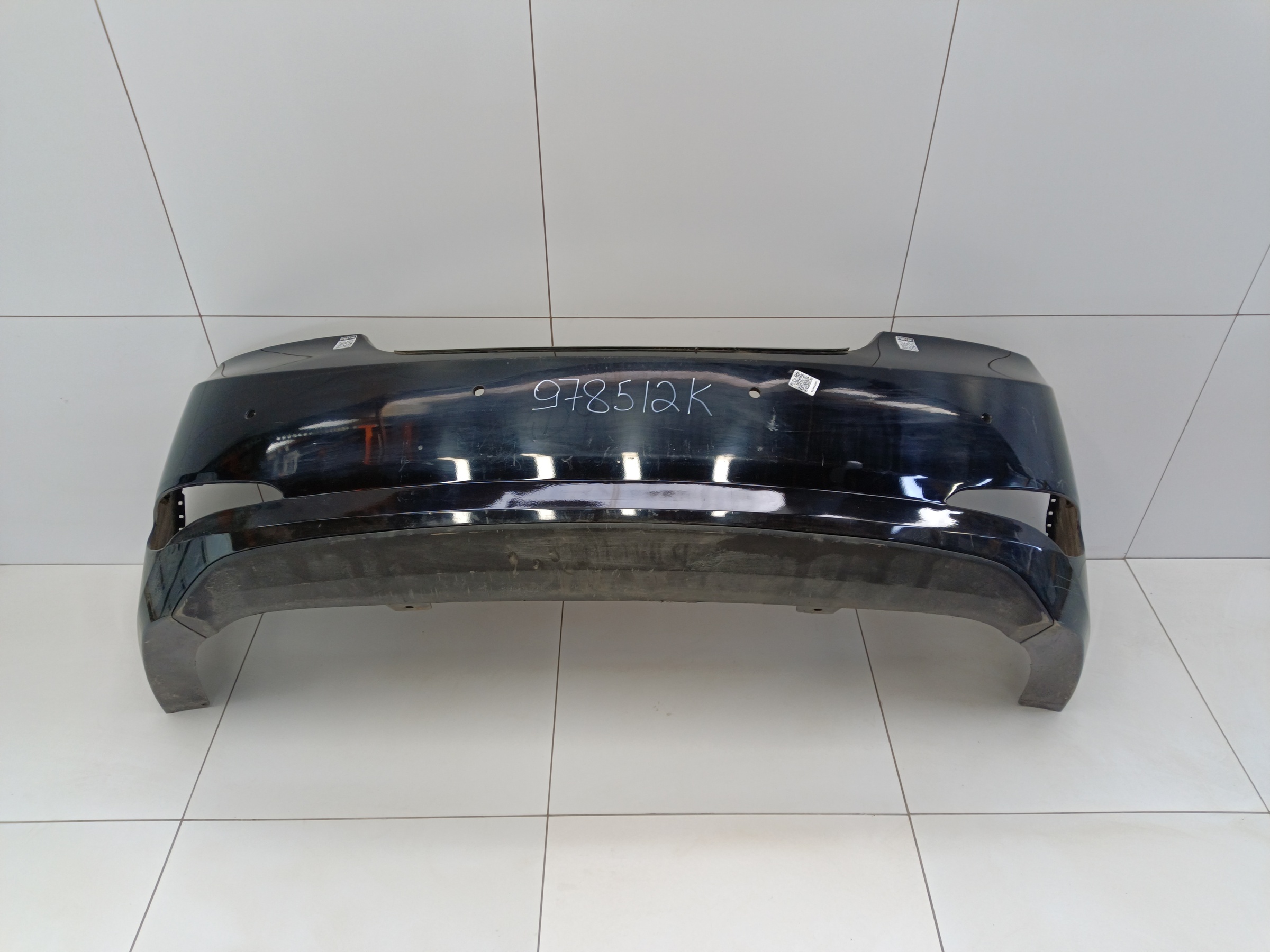 Бампер задний Hyundai Solaris Sedan Restail