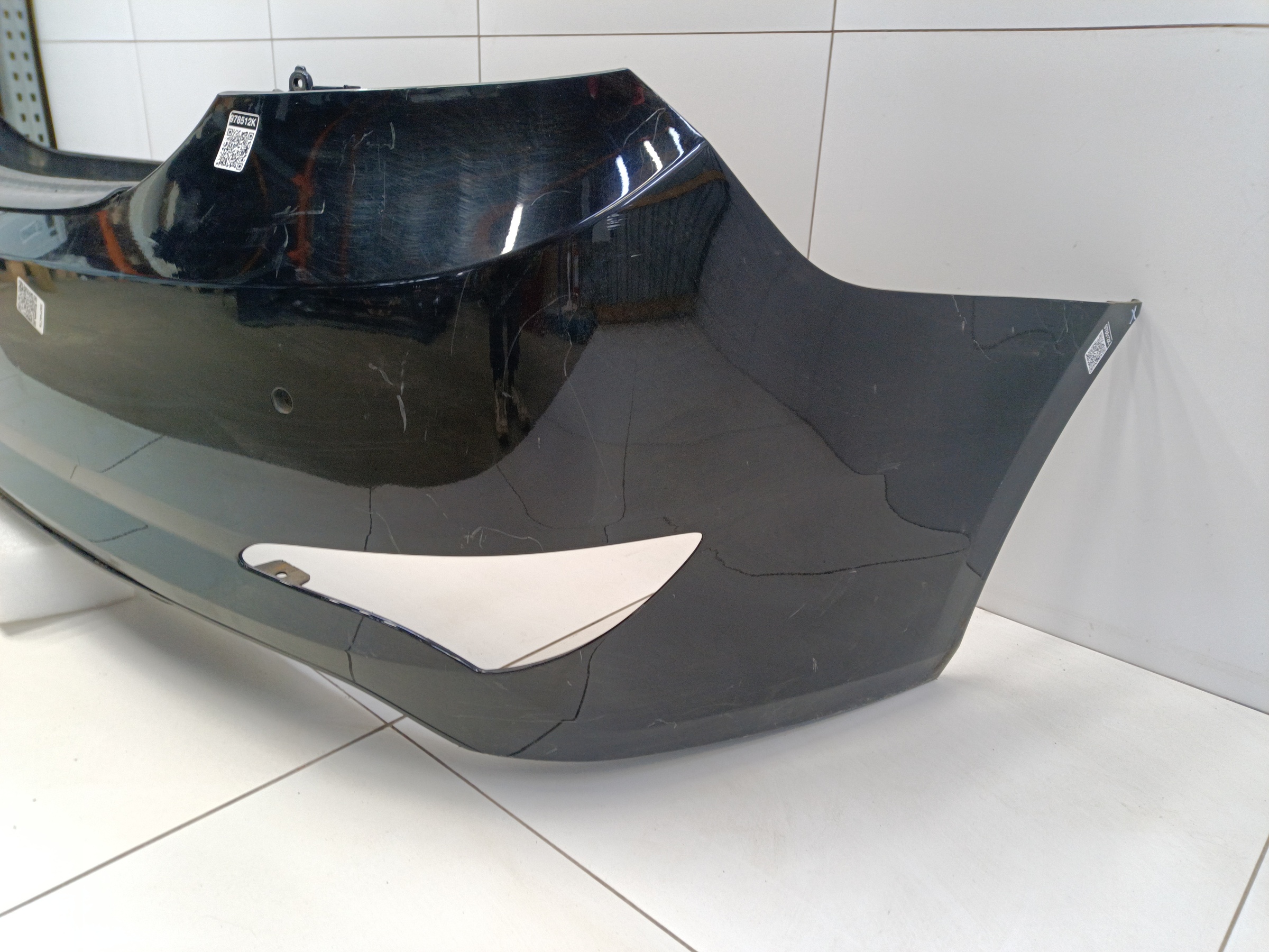 Бампер задний Hyundai Solaris Sedan Restail