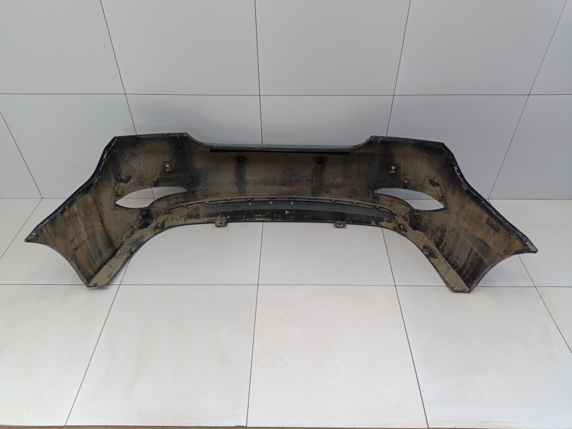 Бампер задний Hyundai Solaris Sedan Restail