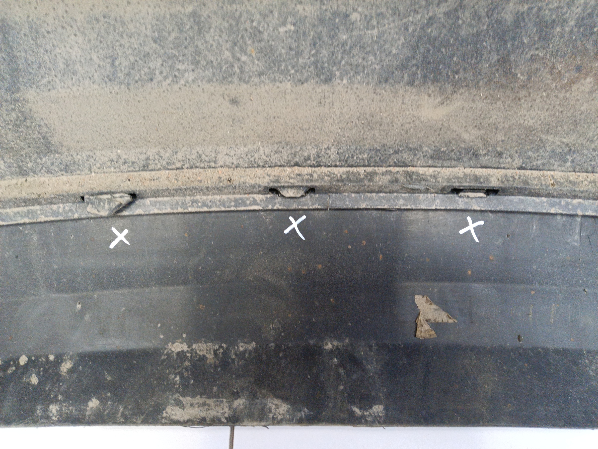 Бампер задний Hyundai Solaris Sedan Restail