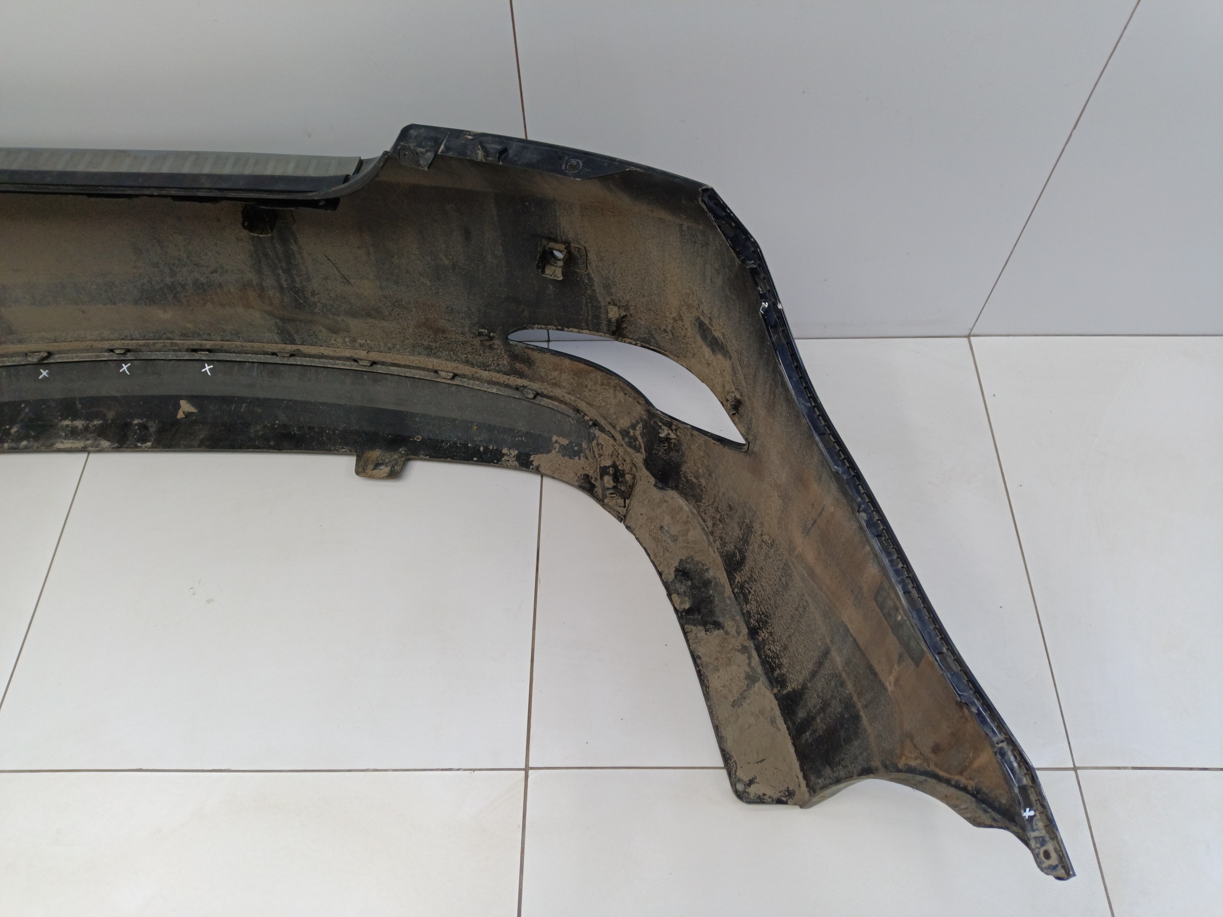 Бампер задний Hyundai Solaris Sedan Restail