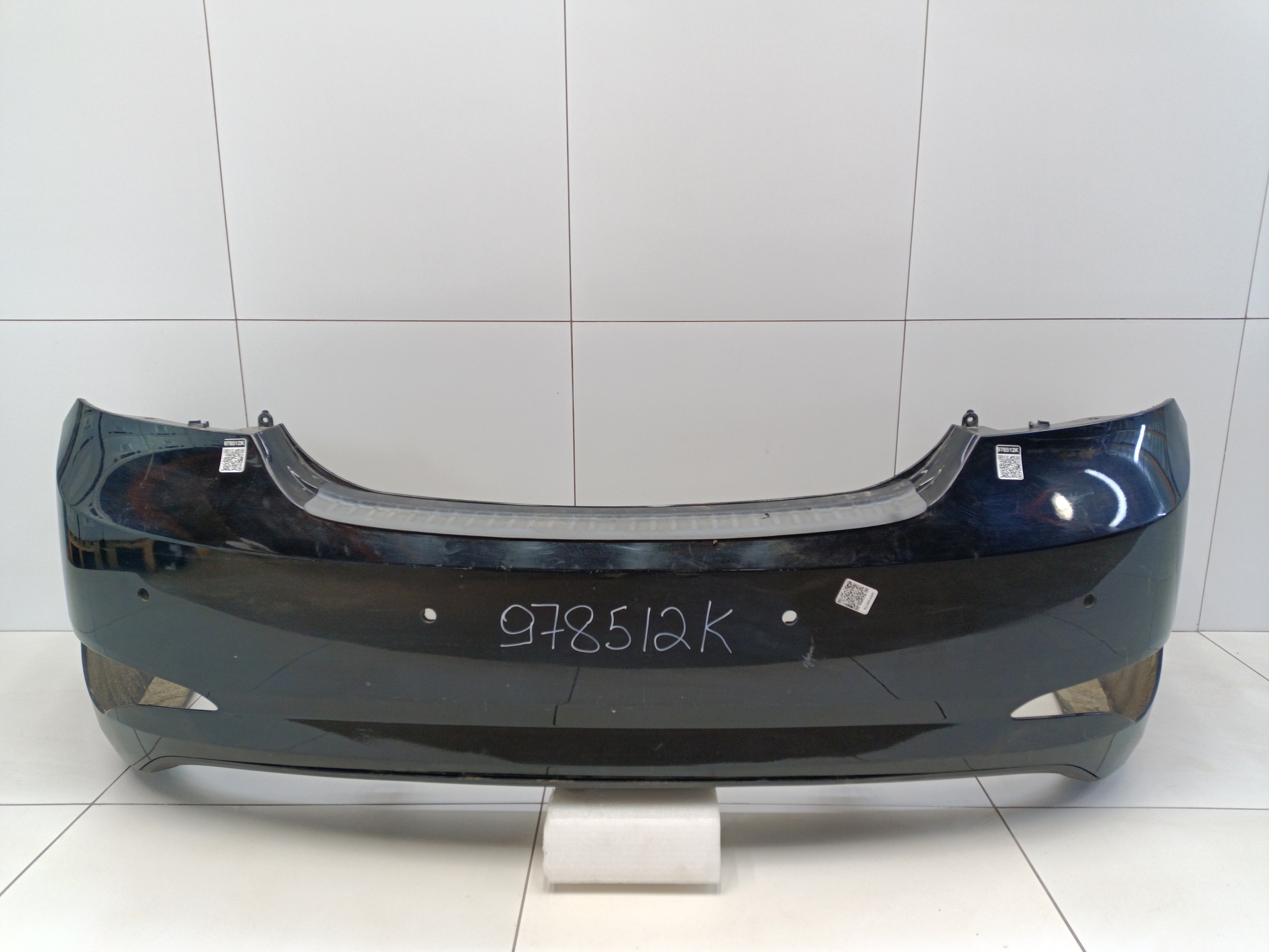 Бампер задний Hyundai Solaris Sedan Restail