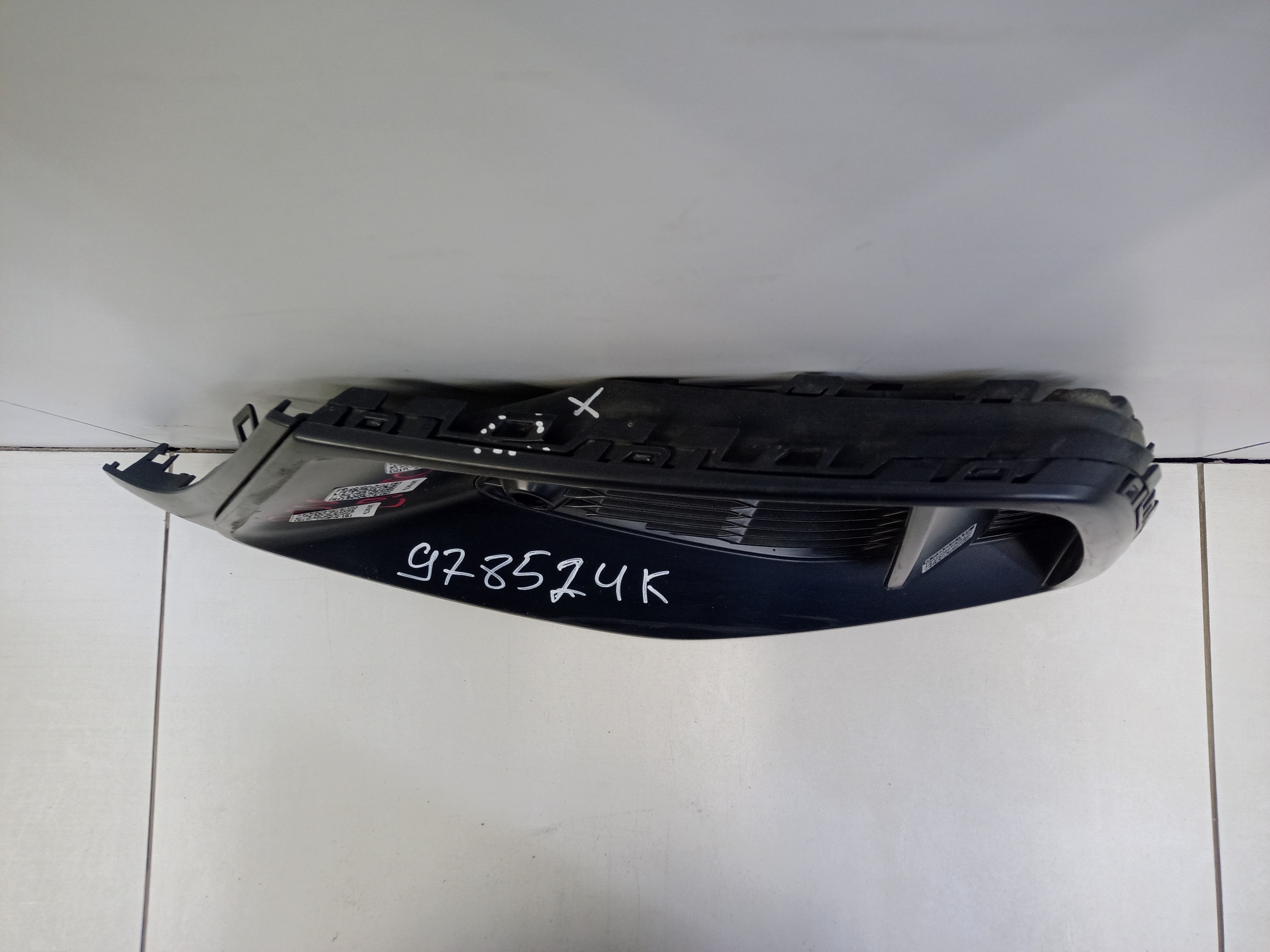 Решётка переднего бампера левая Audi Q8 S-Line