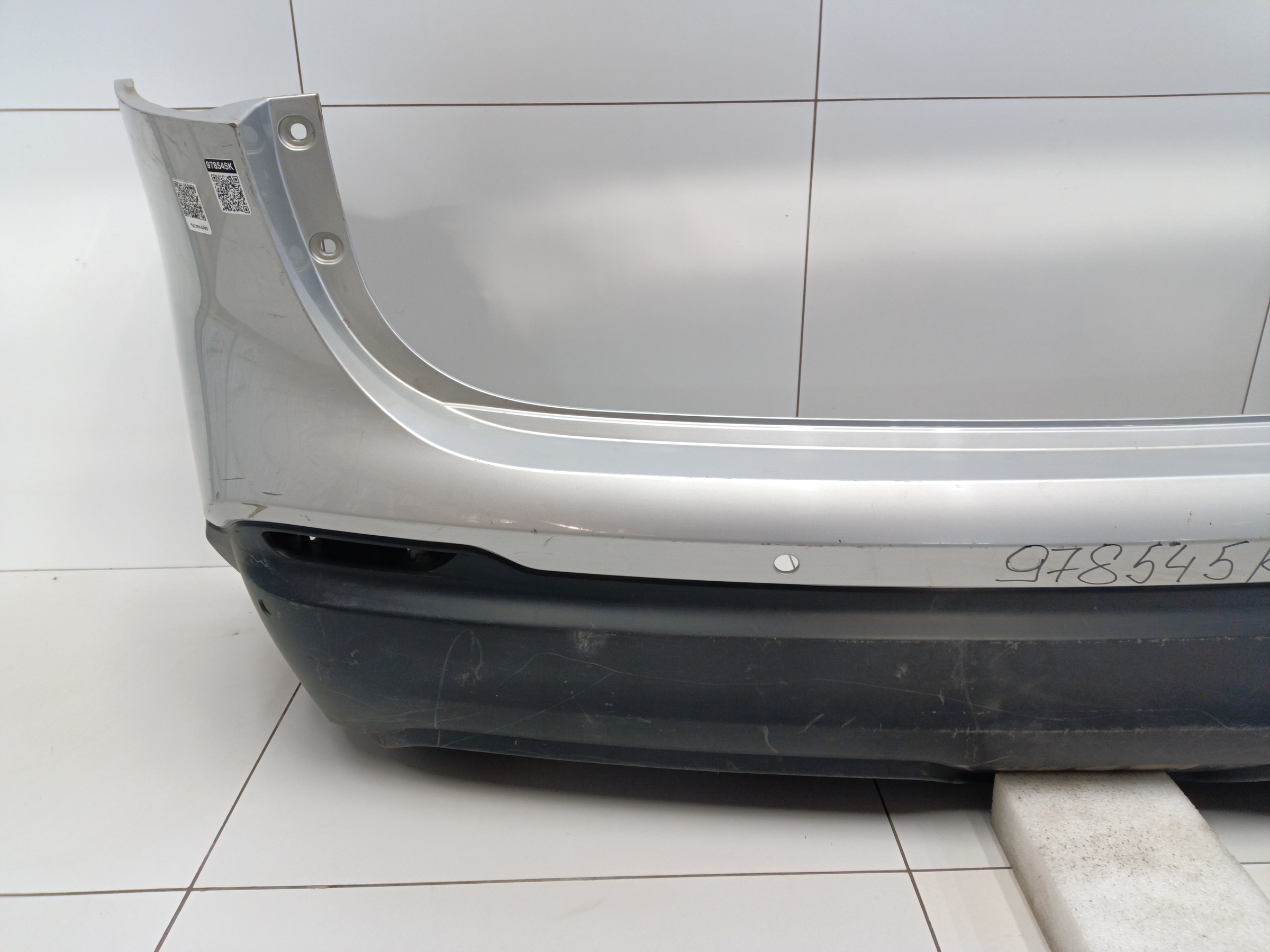 Бампер задний Nissan Qashqai 2 Restail