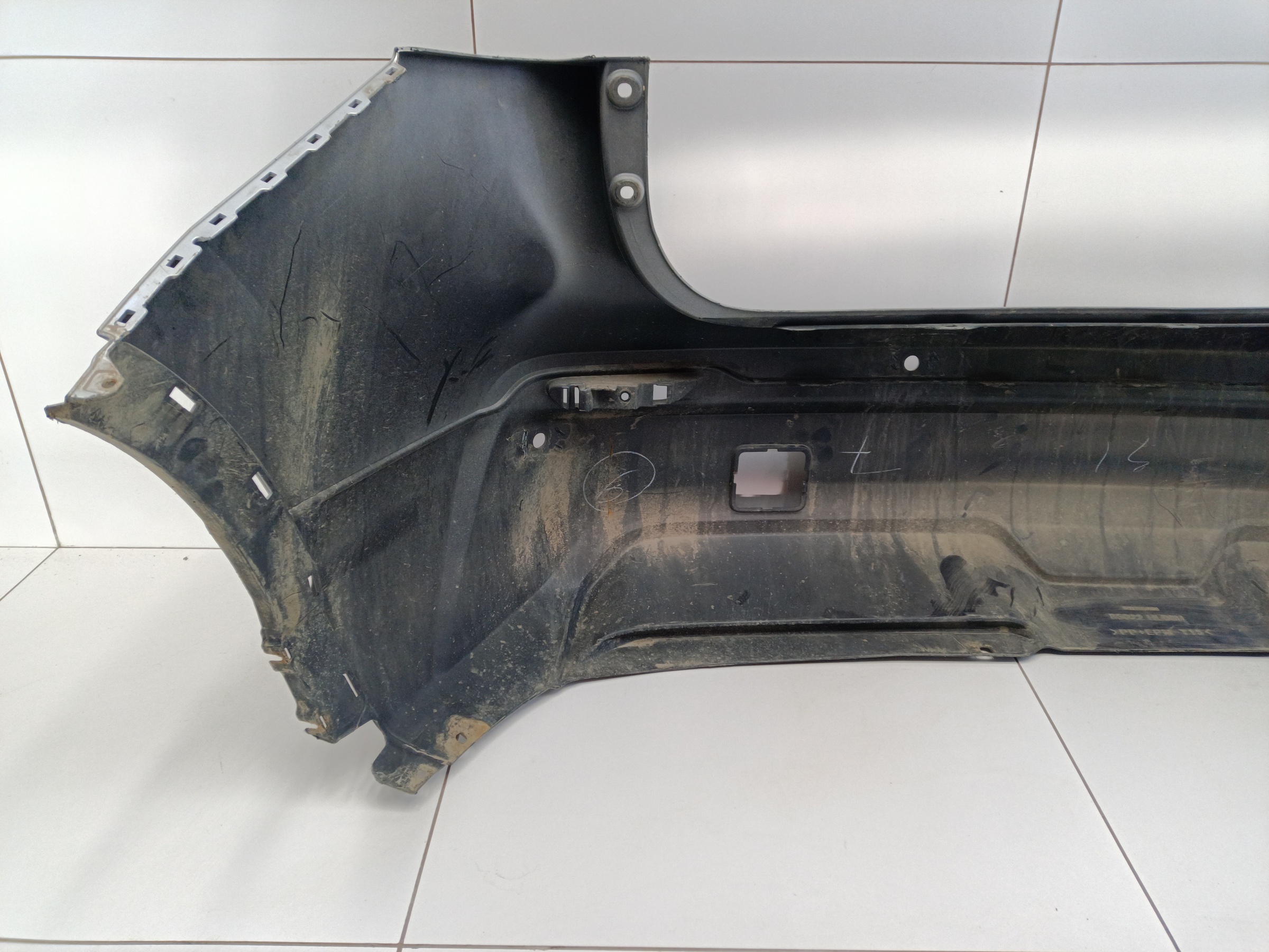 Бампер задний Nissan Qashqai 2 Restail