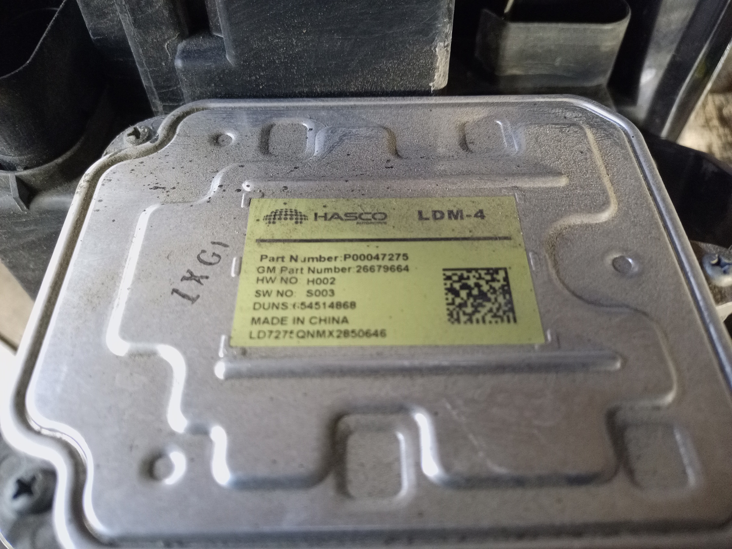 Фара передняя левая GAC GS8 1 LED