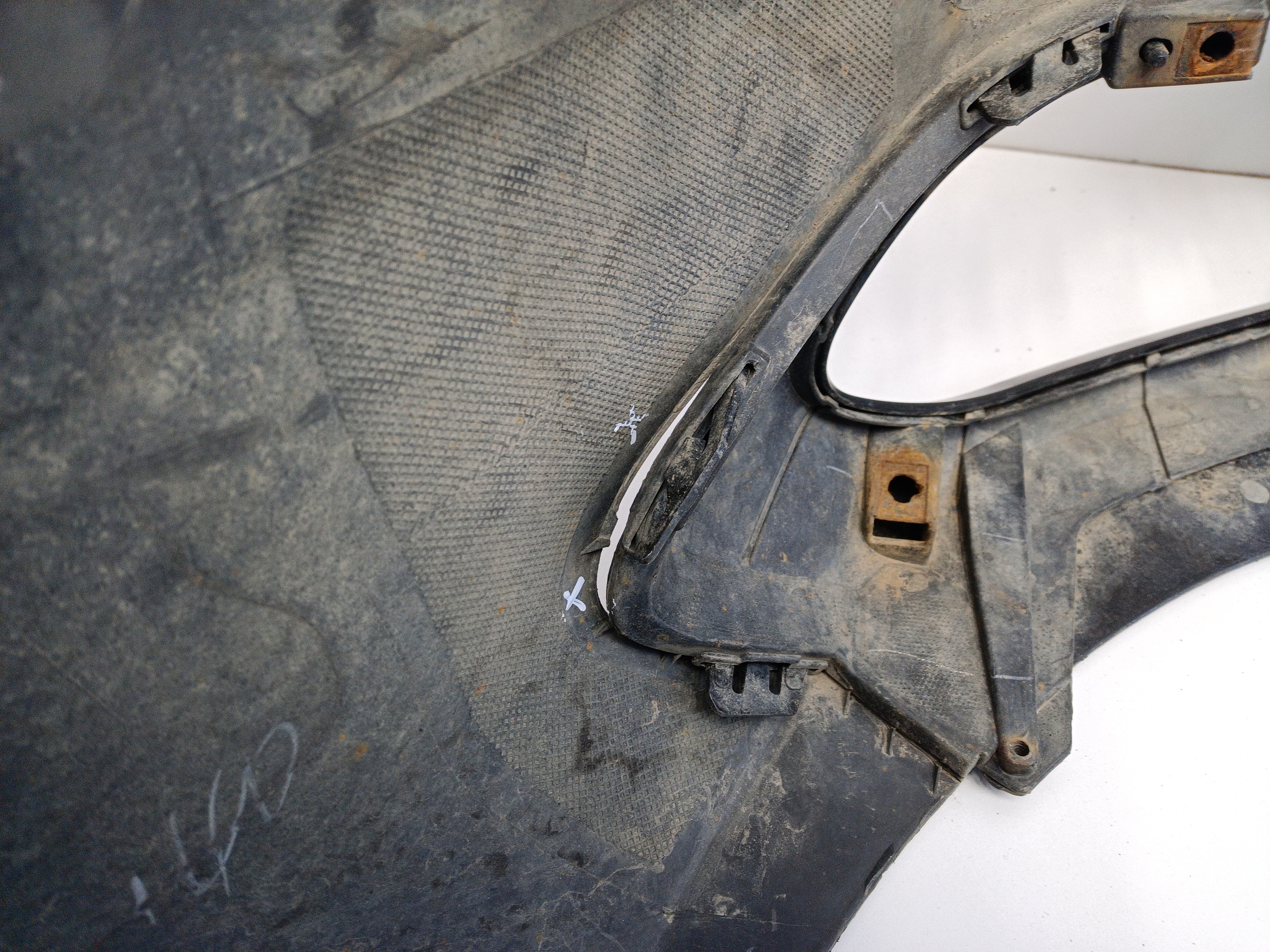 Юбка заднего бампера Geely Tugella