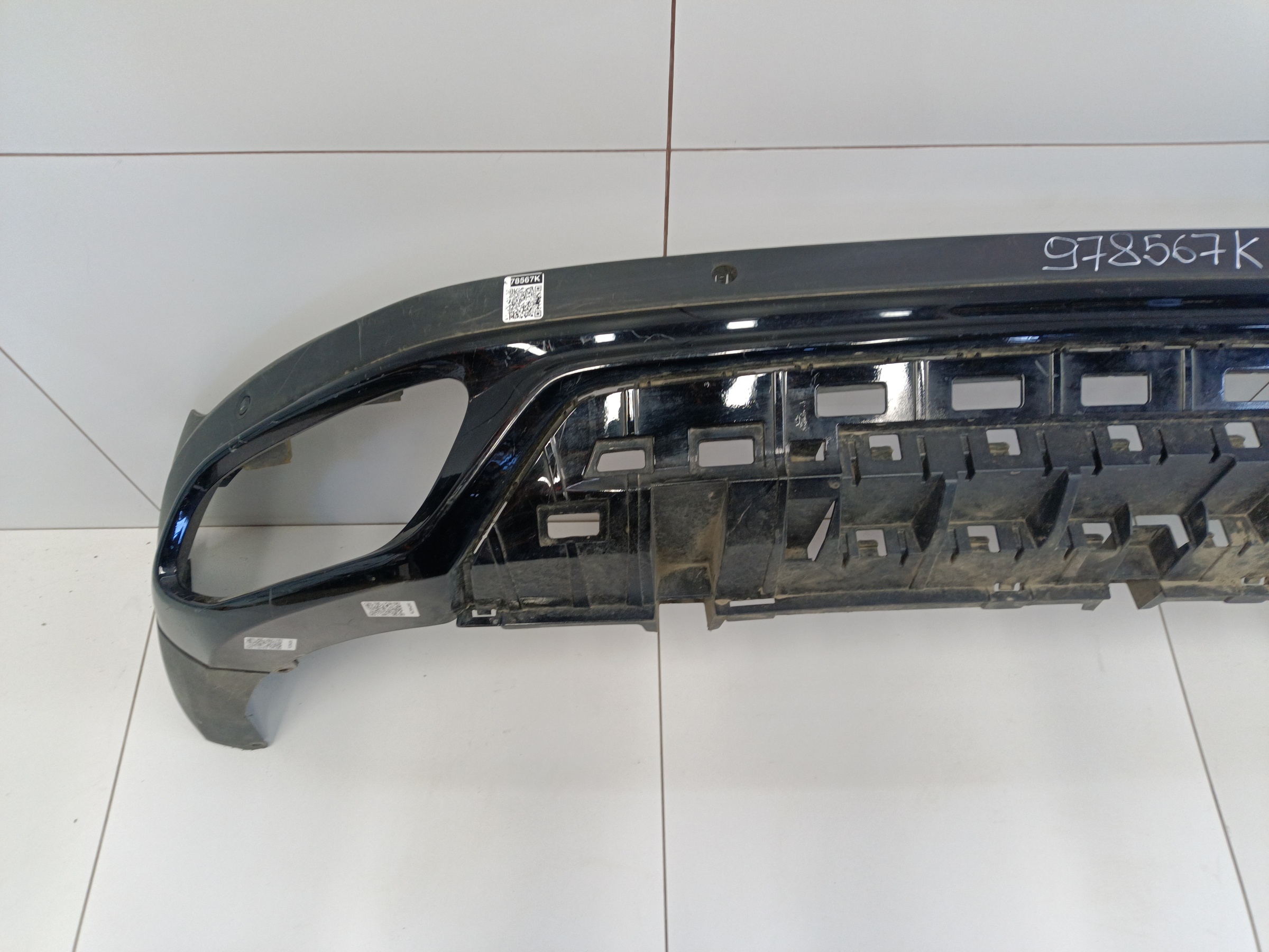 Юбка заднего бампера Geely Tugella