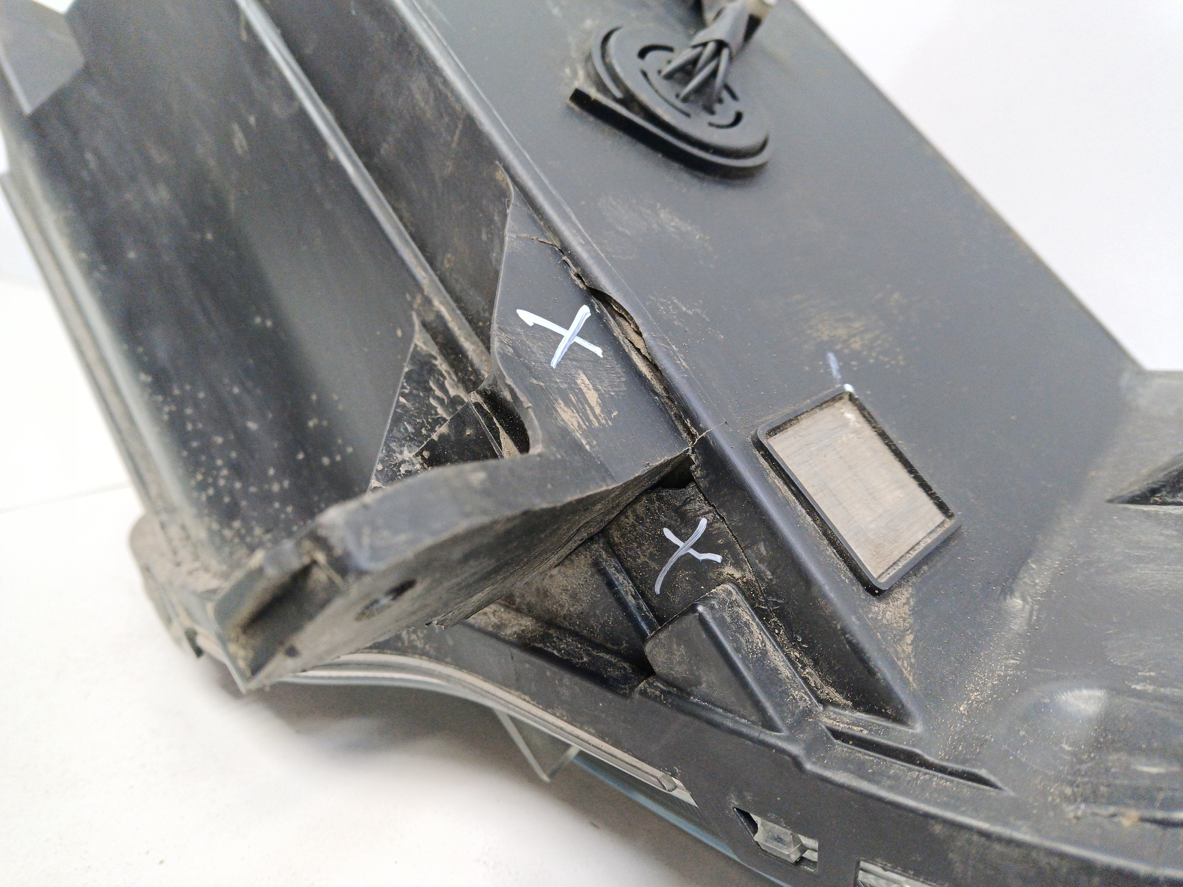 Фара передняя левая Москвич 3 галоген линза