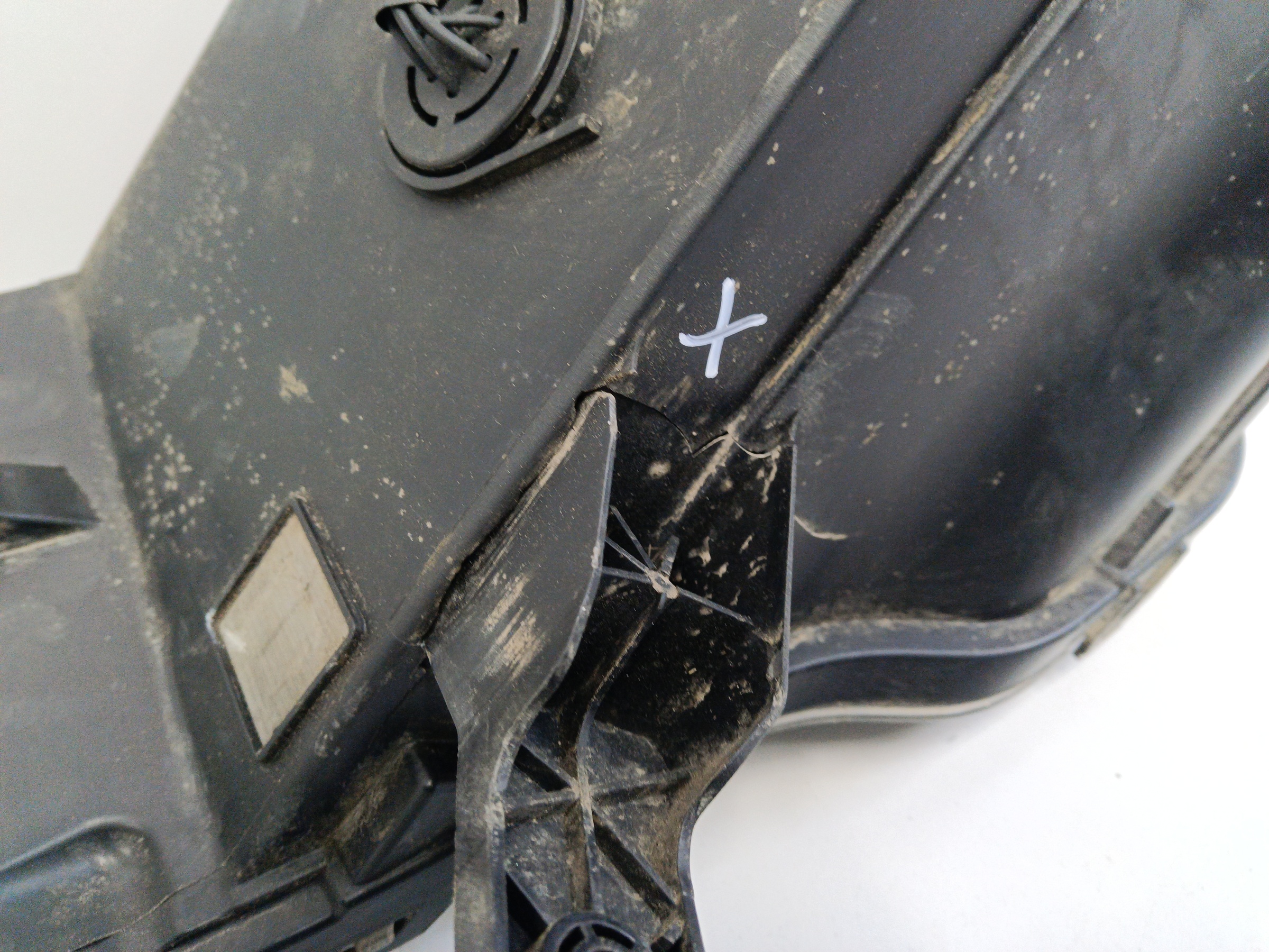 Фара передняя правая Москвич 3 галоген линза