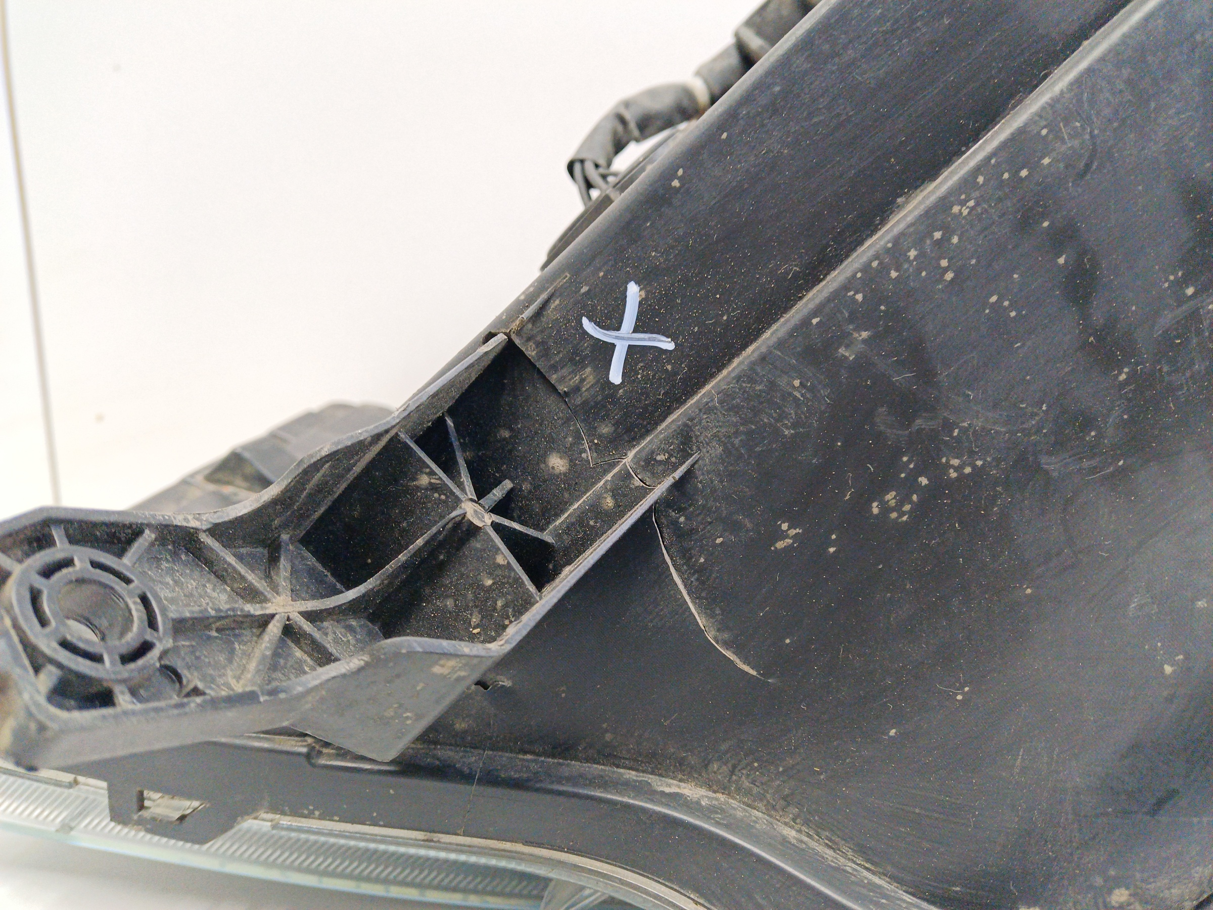 Фара передняя правая Москвич 3 галоген линза