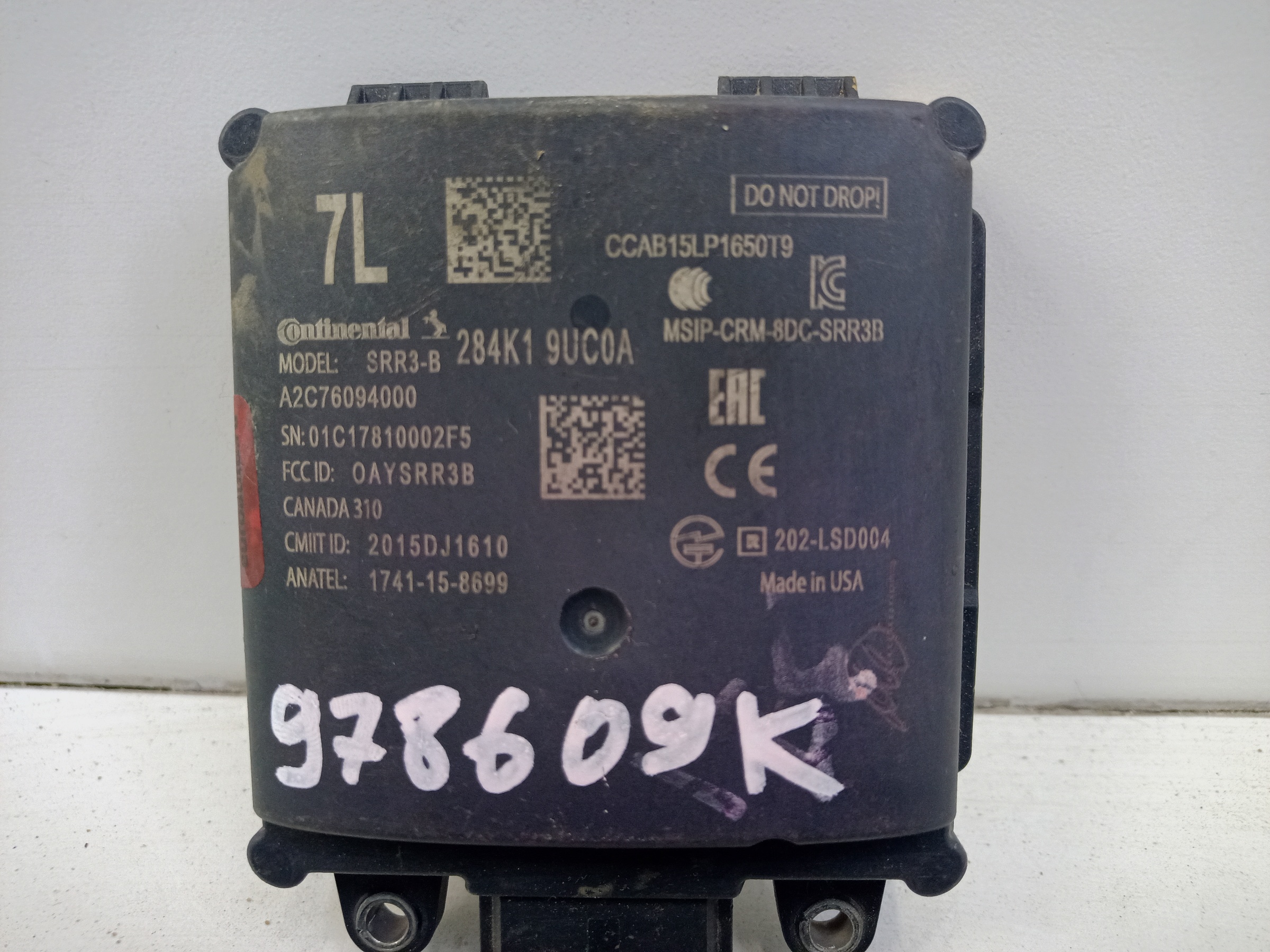 Радар BSD слепых зон левый Nissan Murano Z52