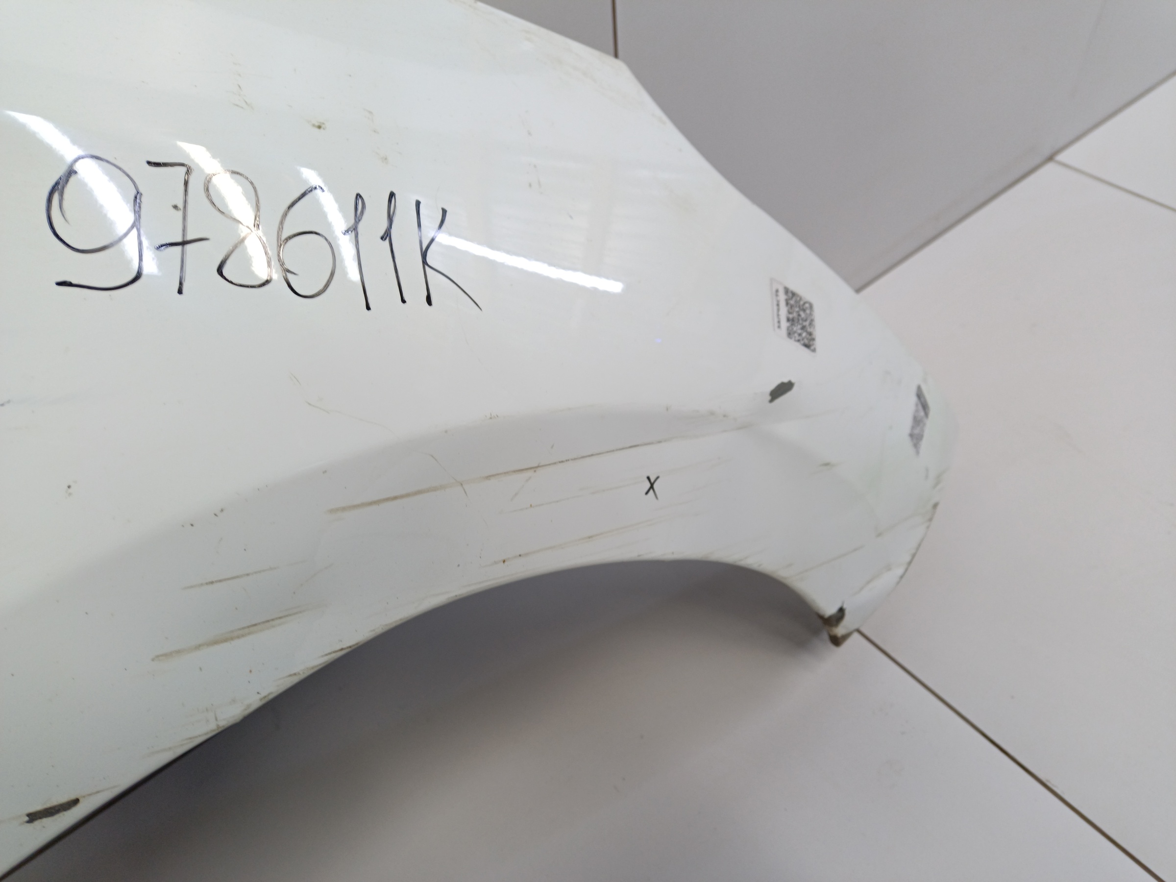 Крыло переднее правое Hyundai Solaris 2 под повторитель