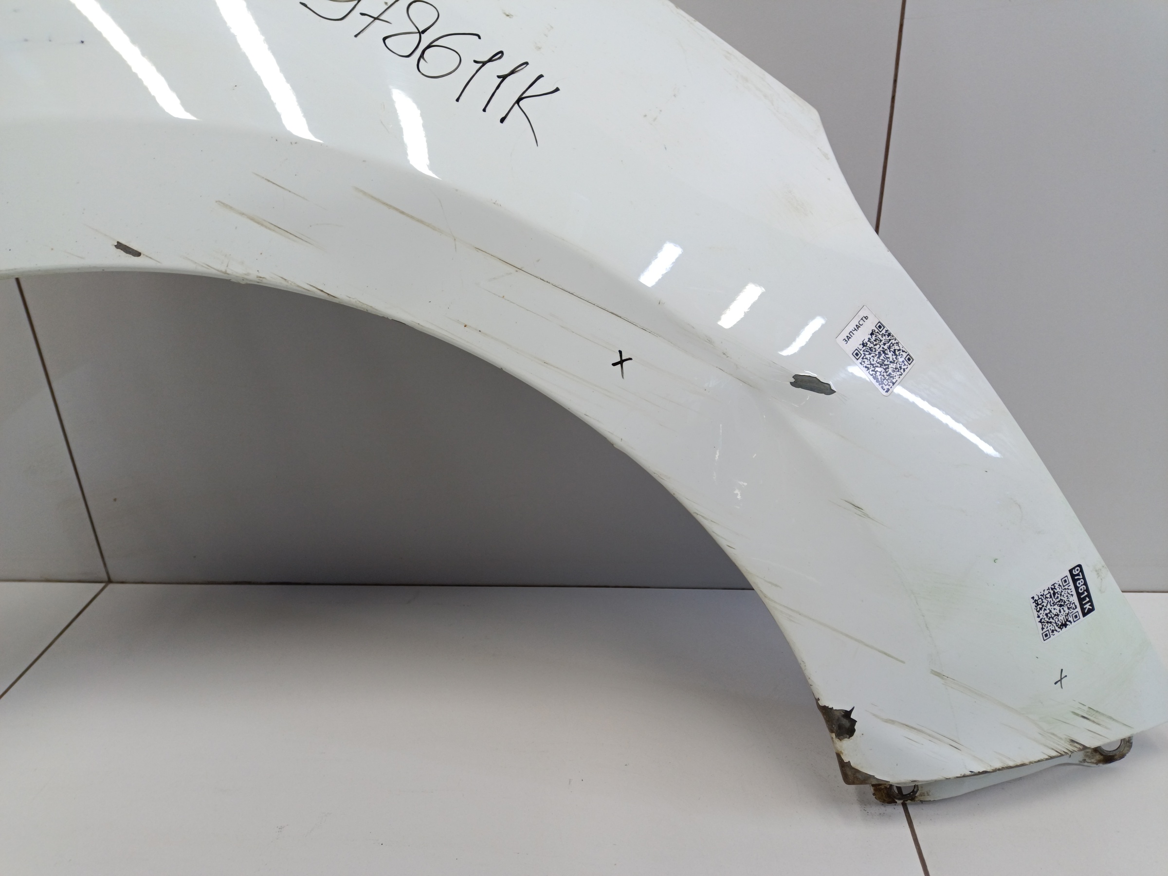 Крыло переднее правое Hyundai Solaris 2 под повторитель