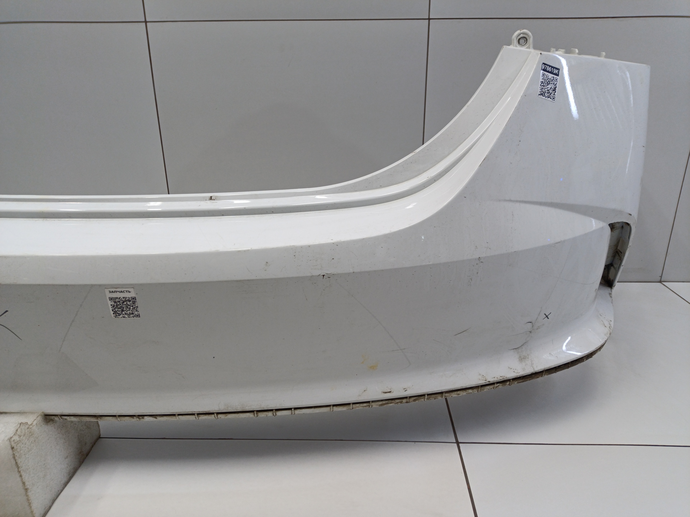 Бампер задний Hyundai Solaris 2 Restail