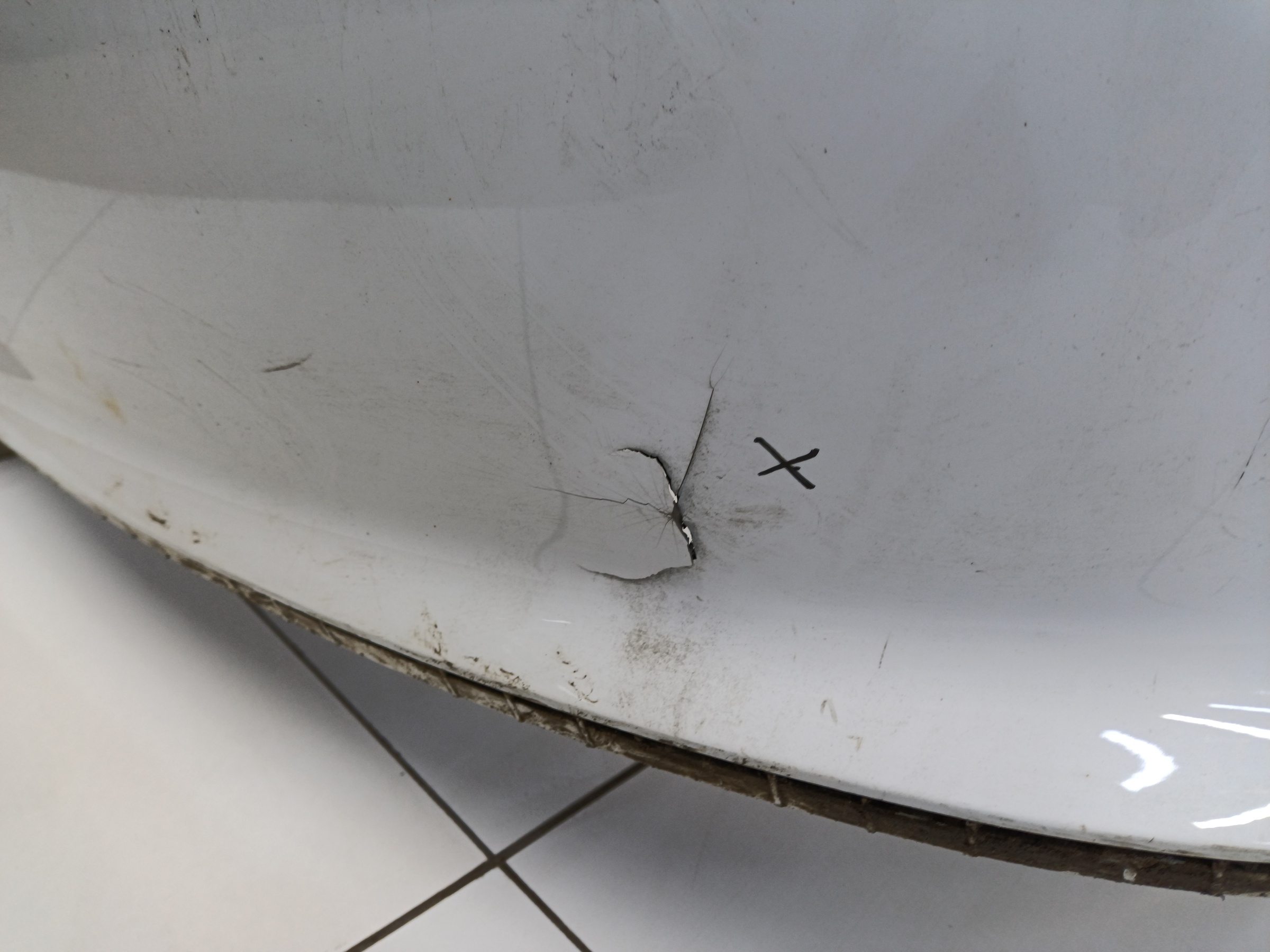 Бампер задний Hyundai Solaris 2 Restail