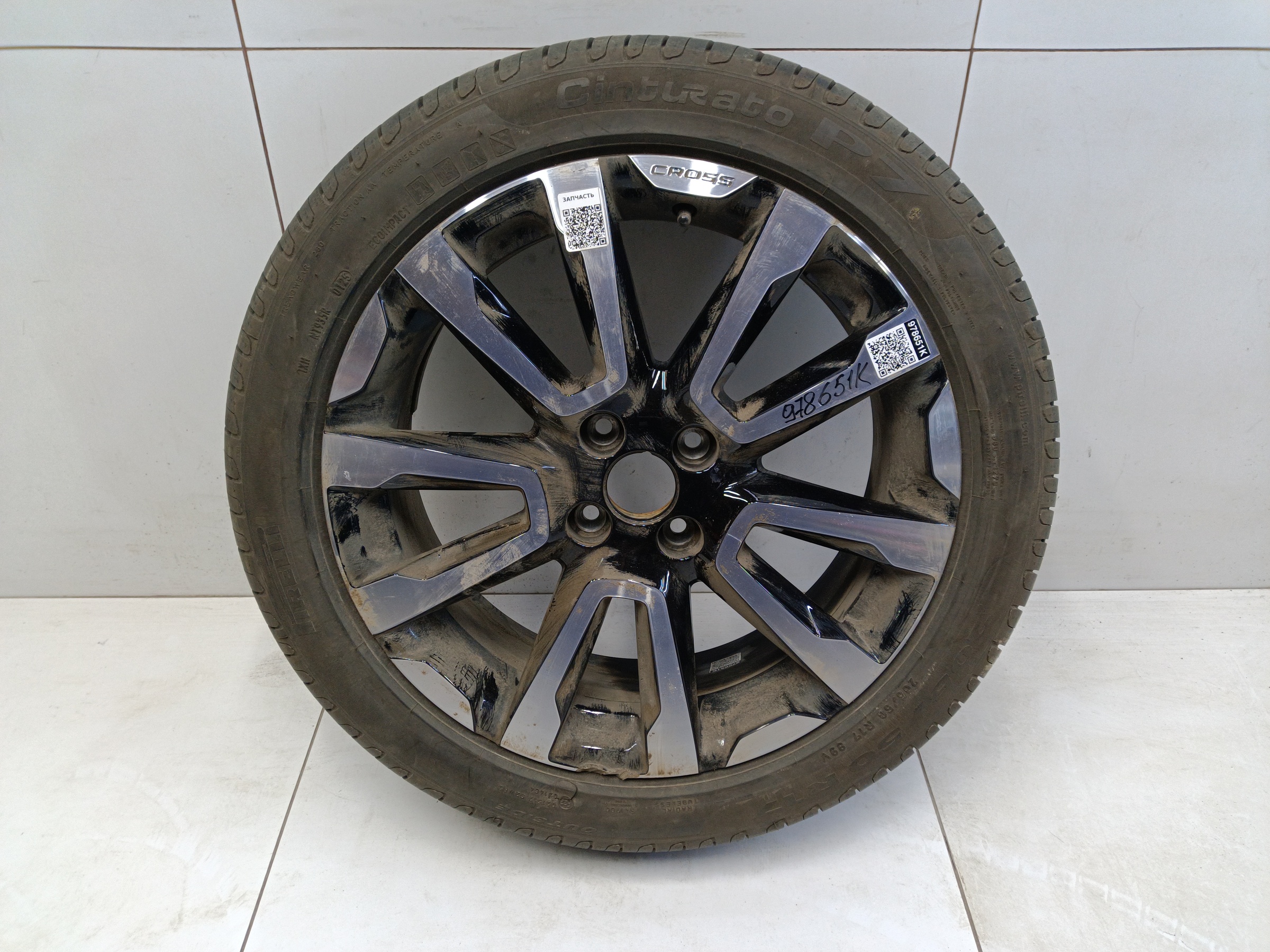 Диск колеса литой Lada Vesta Cross R17