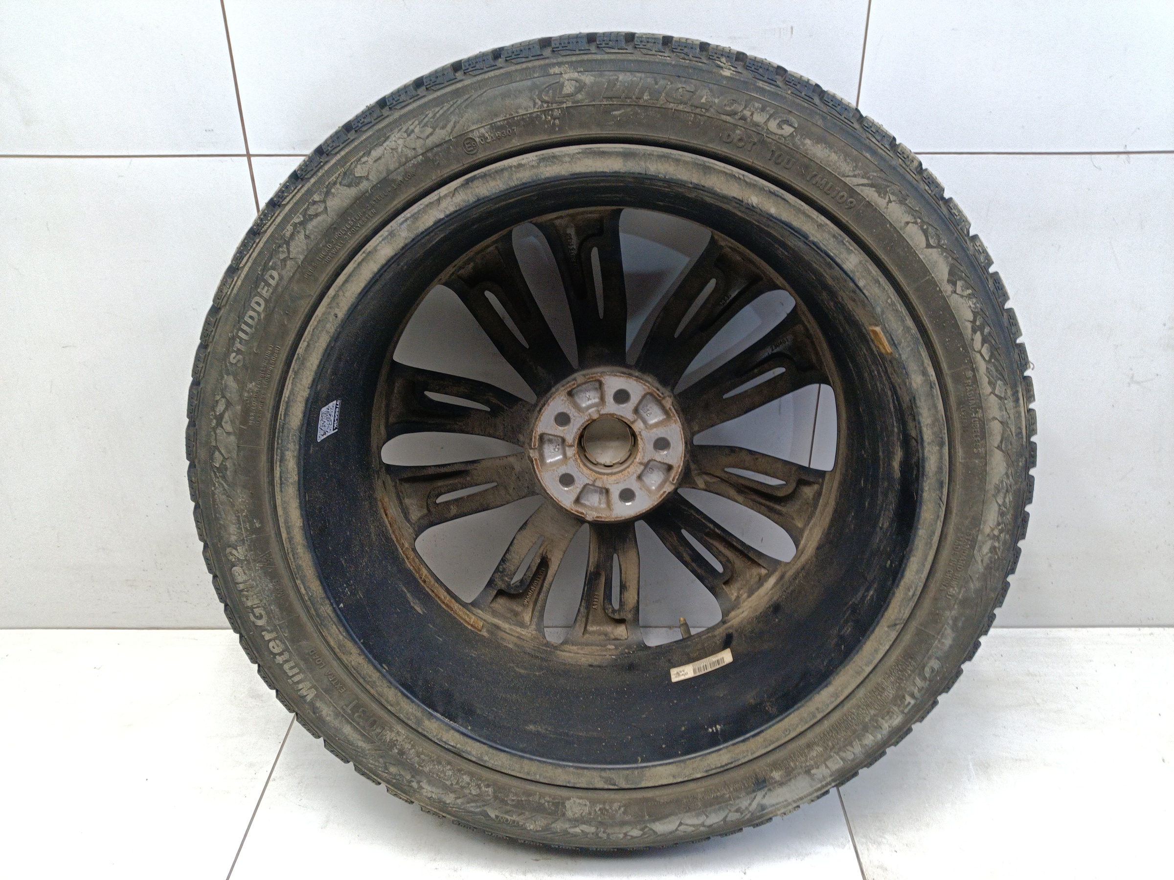 Диск колеса литой Geely Tugella R20 серый