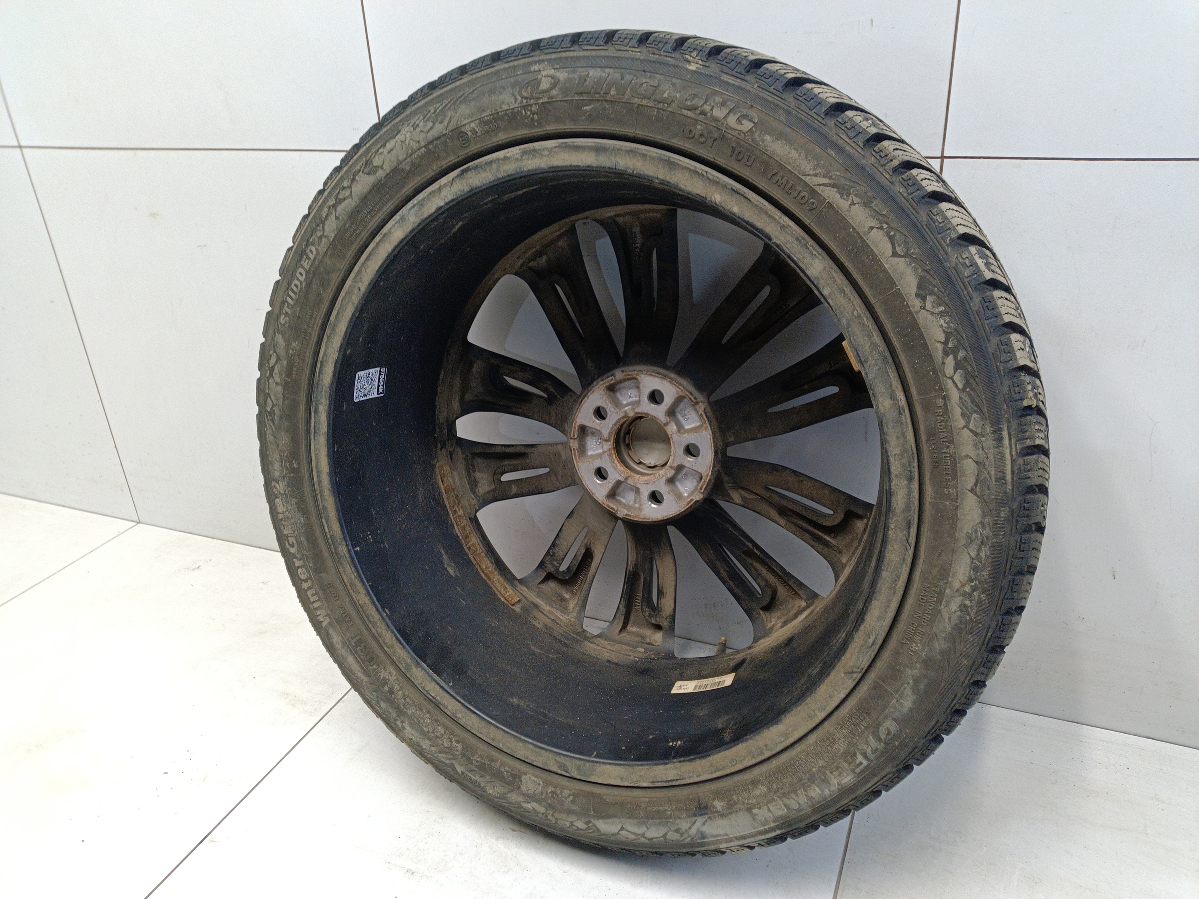 Диск колеса литой Geely Tugella R20 серый