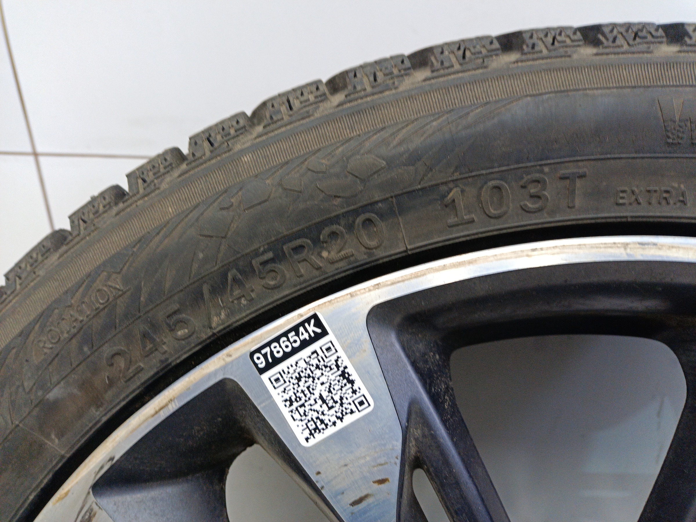 Диск колеса литой Geely Tugella R20 серый