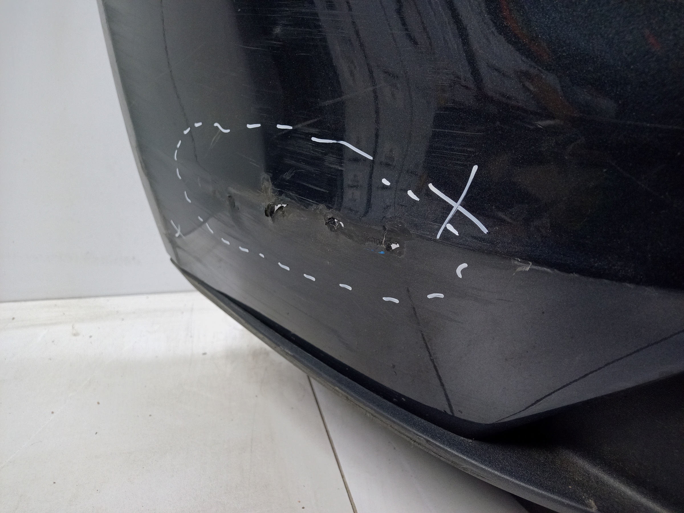 Бампер задний Porsche Taycan