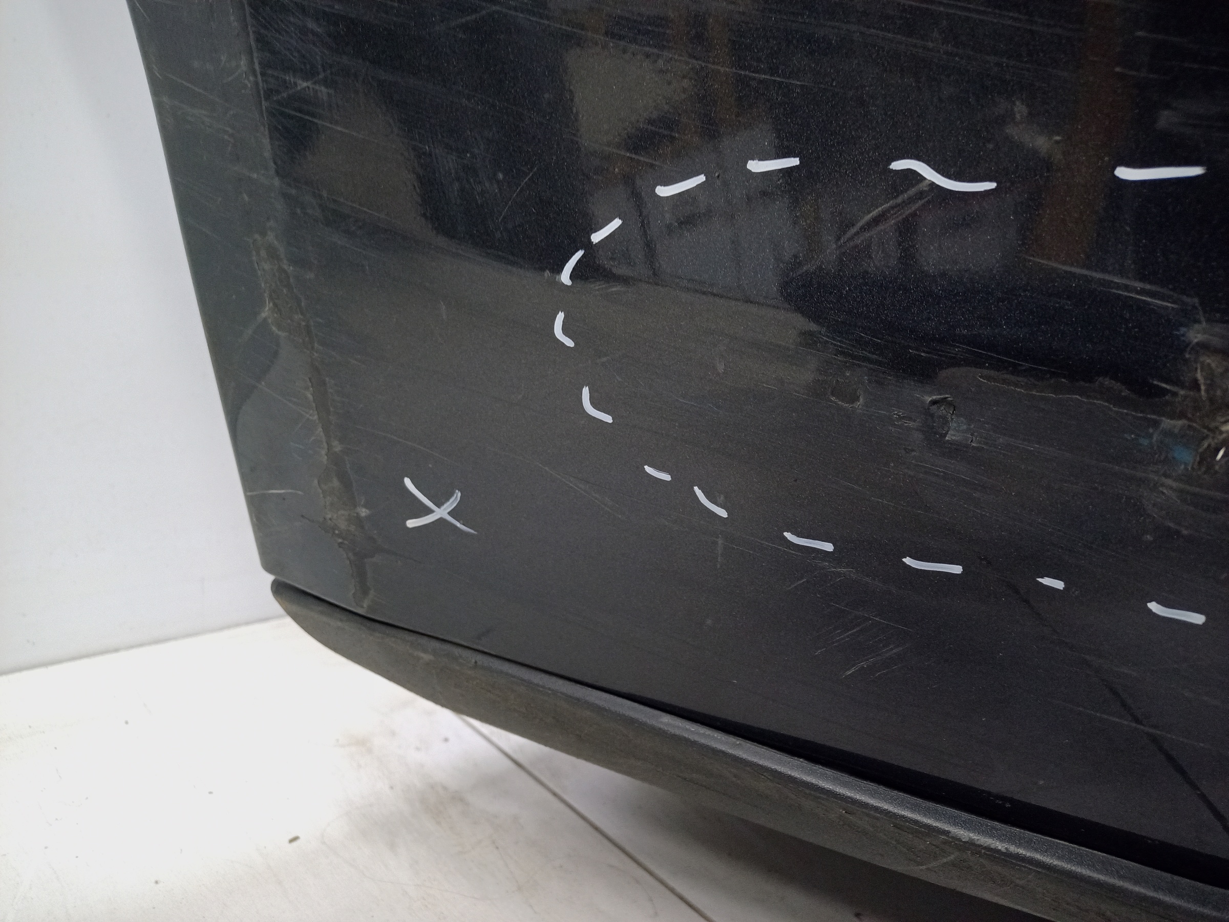 Бампер задний Porsche Taycan