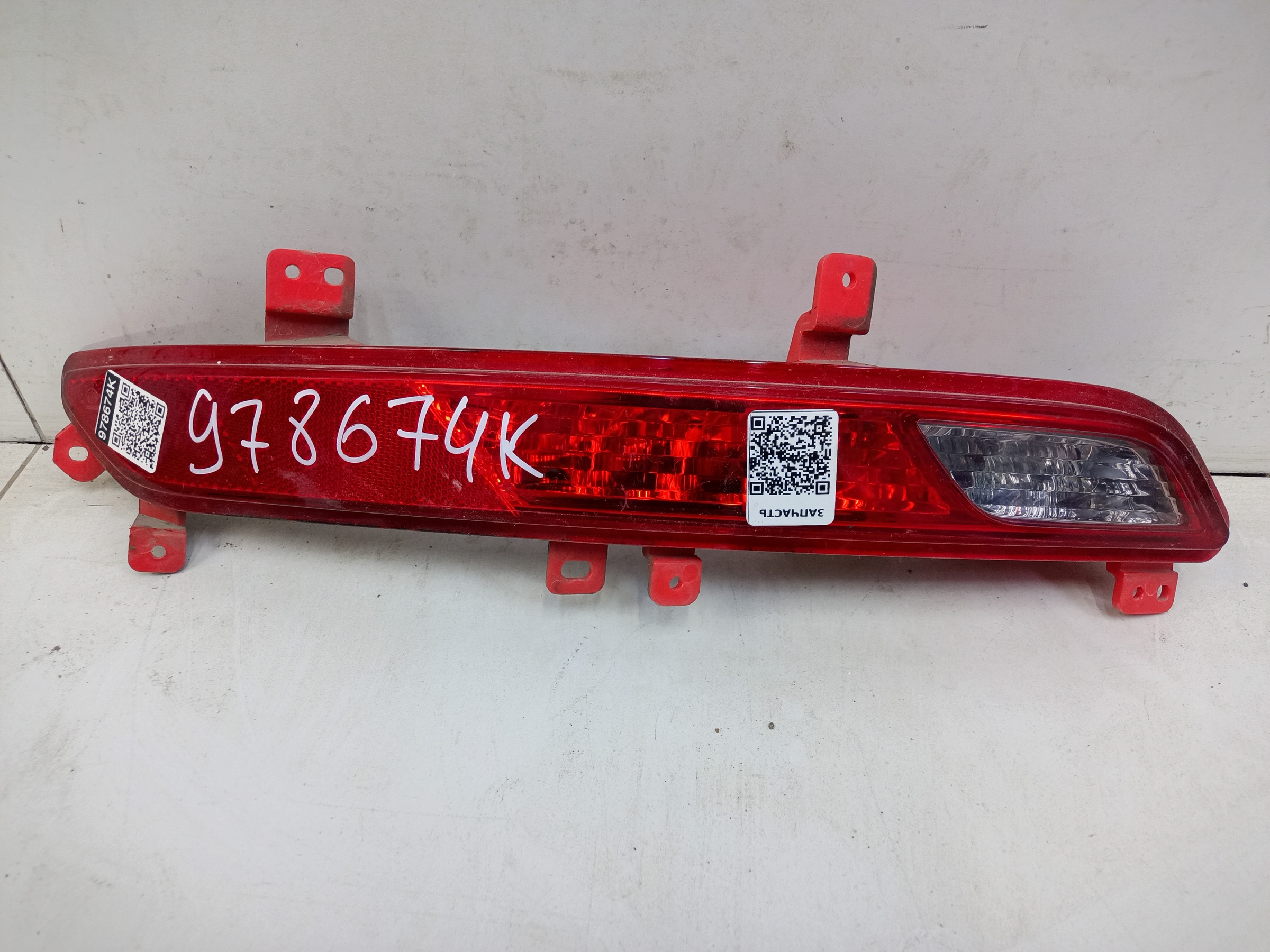 Фара ПТФ задняя левая Geely Tugella LED