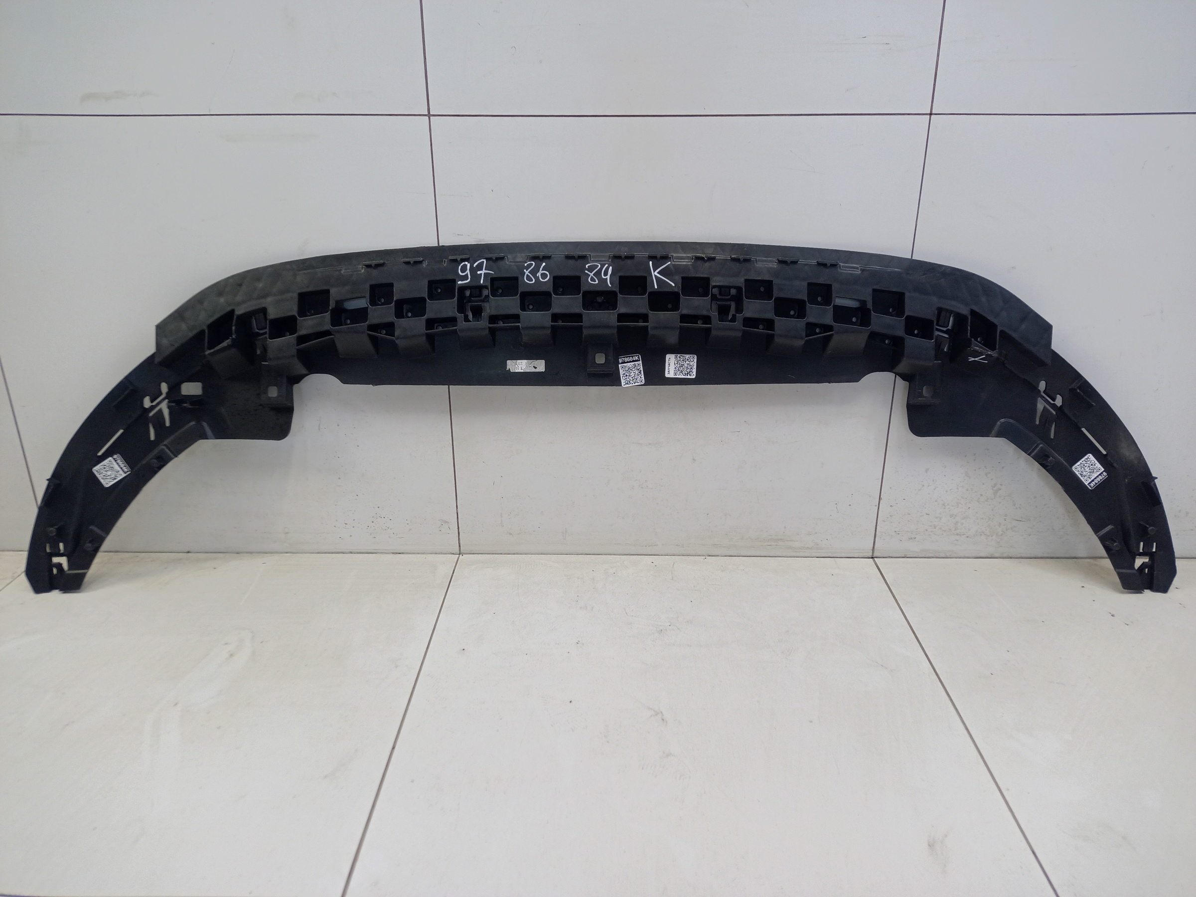 Пыльник переднего бампера Audi A3 8V Restail