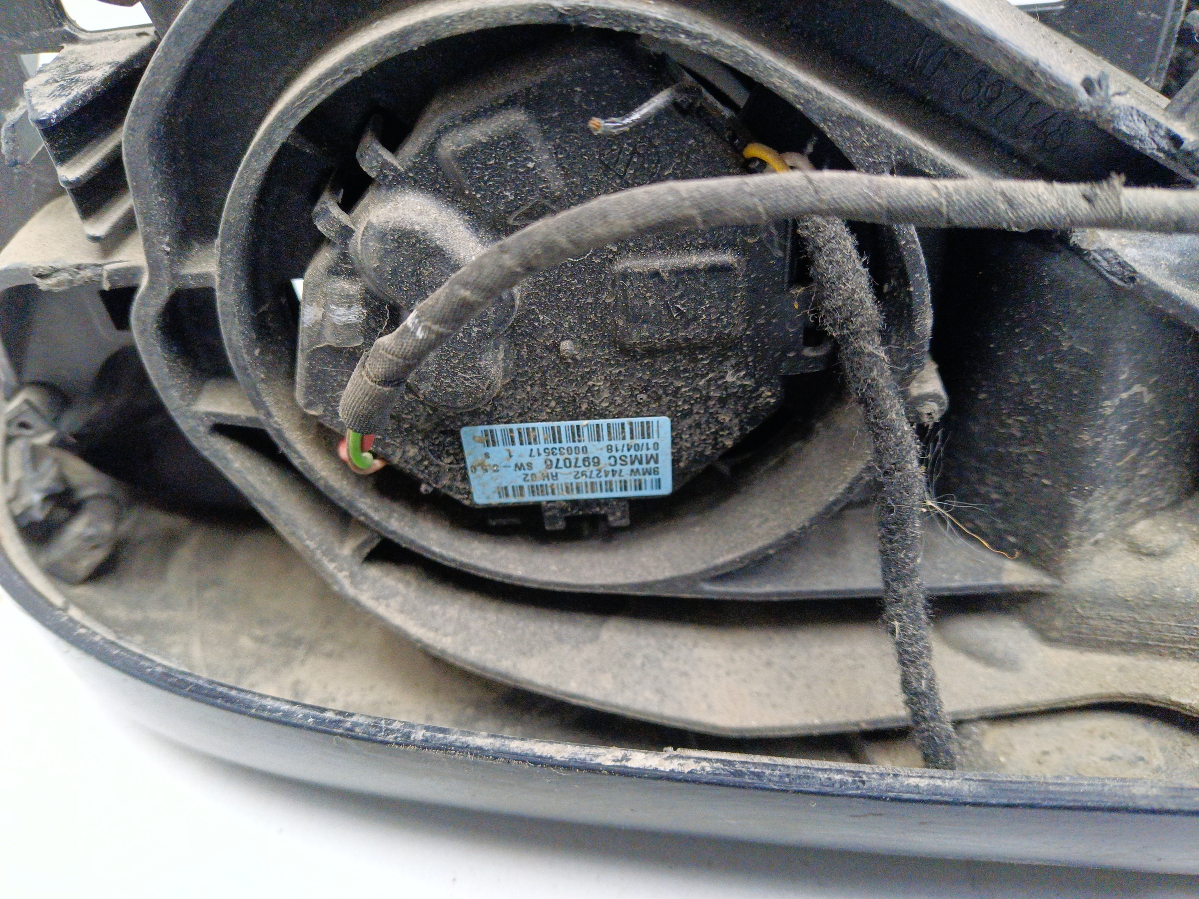 Зеркало правое BMW X3 G01 5 контактов