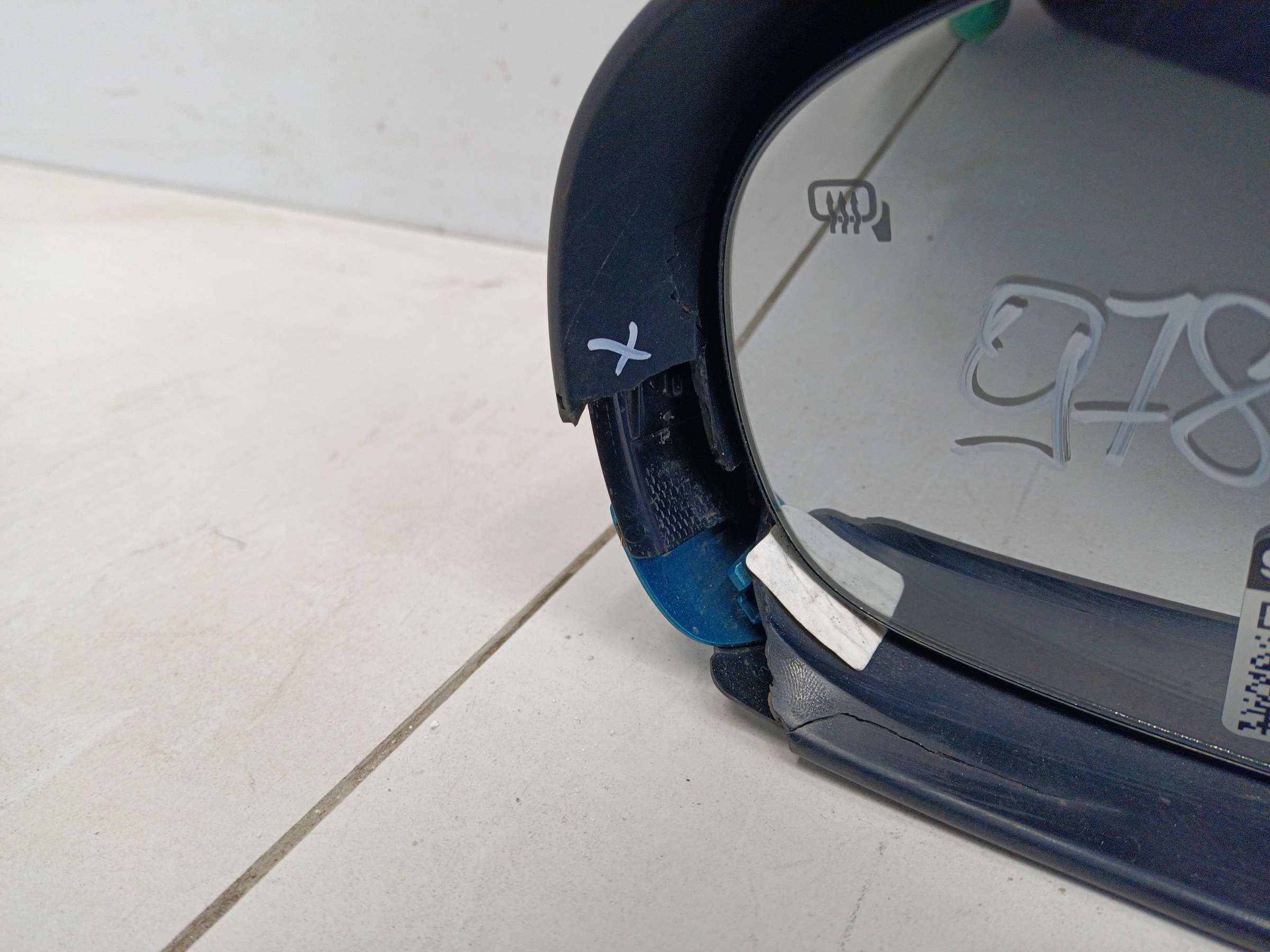 Зеркало левое Suzuki Vitara 2 Restail 8 контактов