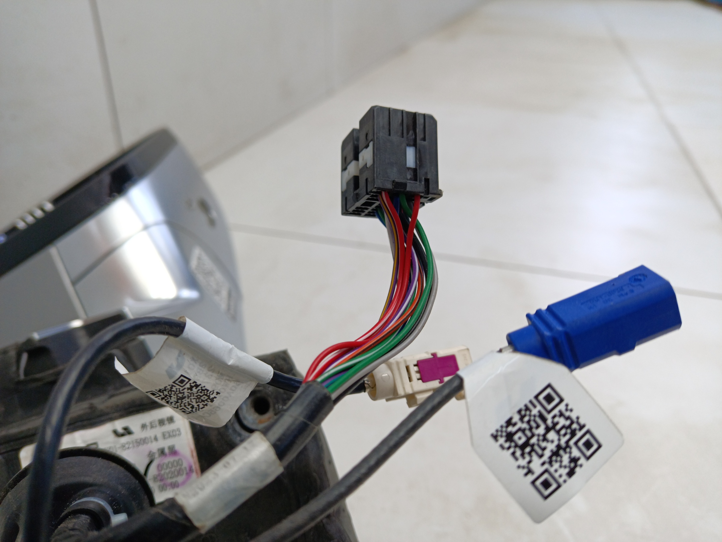 Зеркало правое Lixiang L9 15+2 контактов