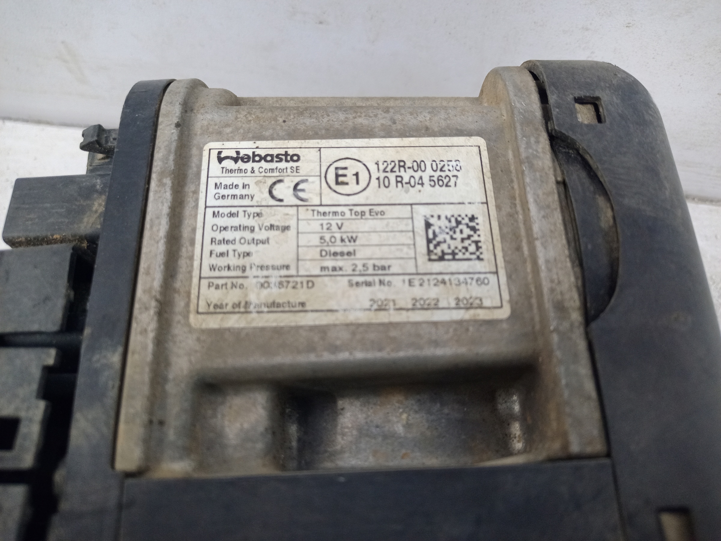 Отопитель автономный Webasto