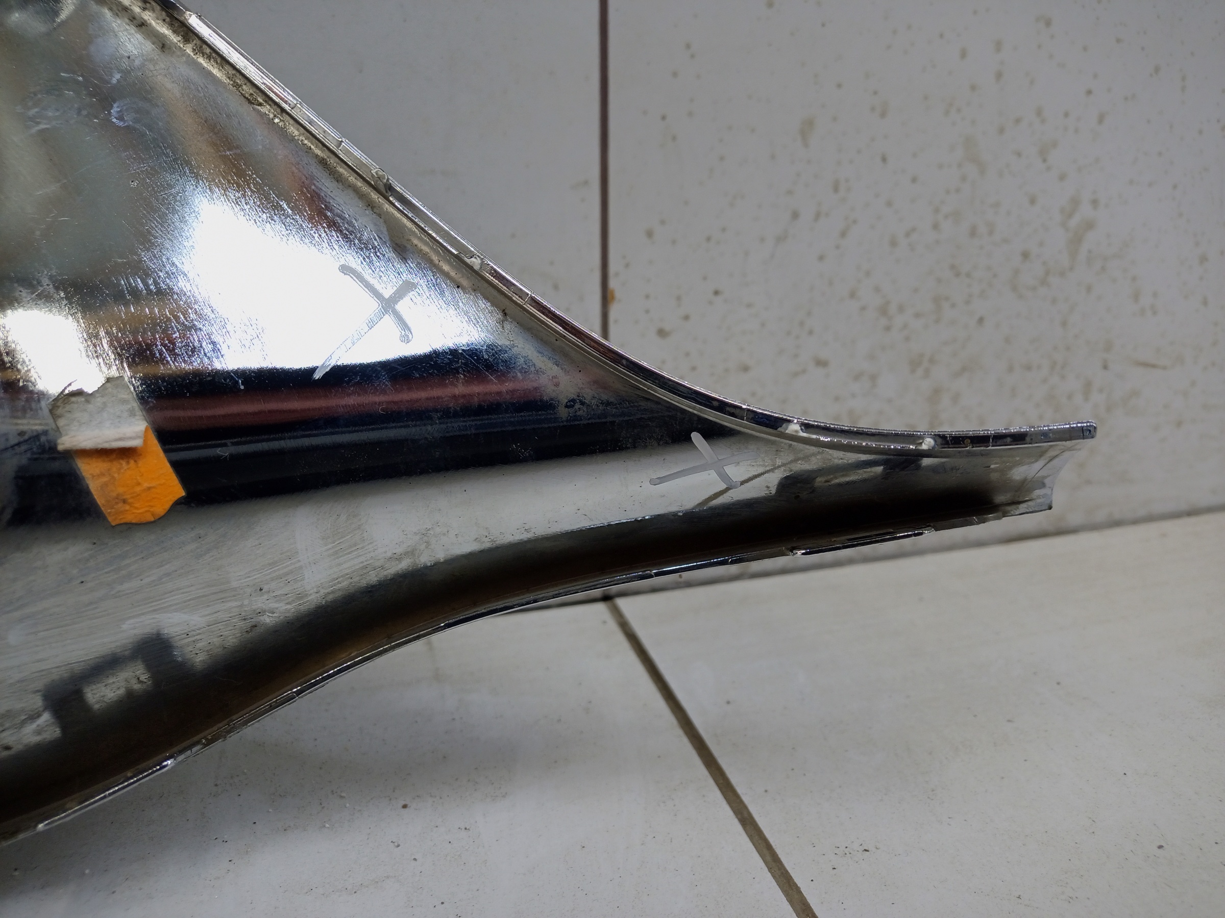 Решетка переднего бампера левая Mercedes Benz S-Klasse W223 Maybach