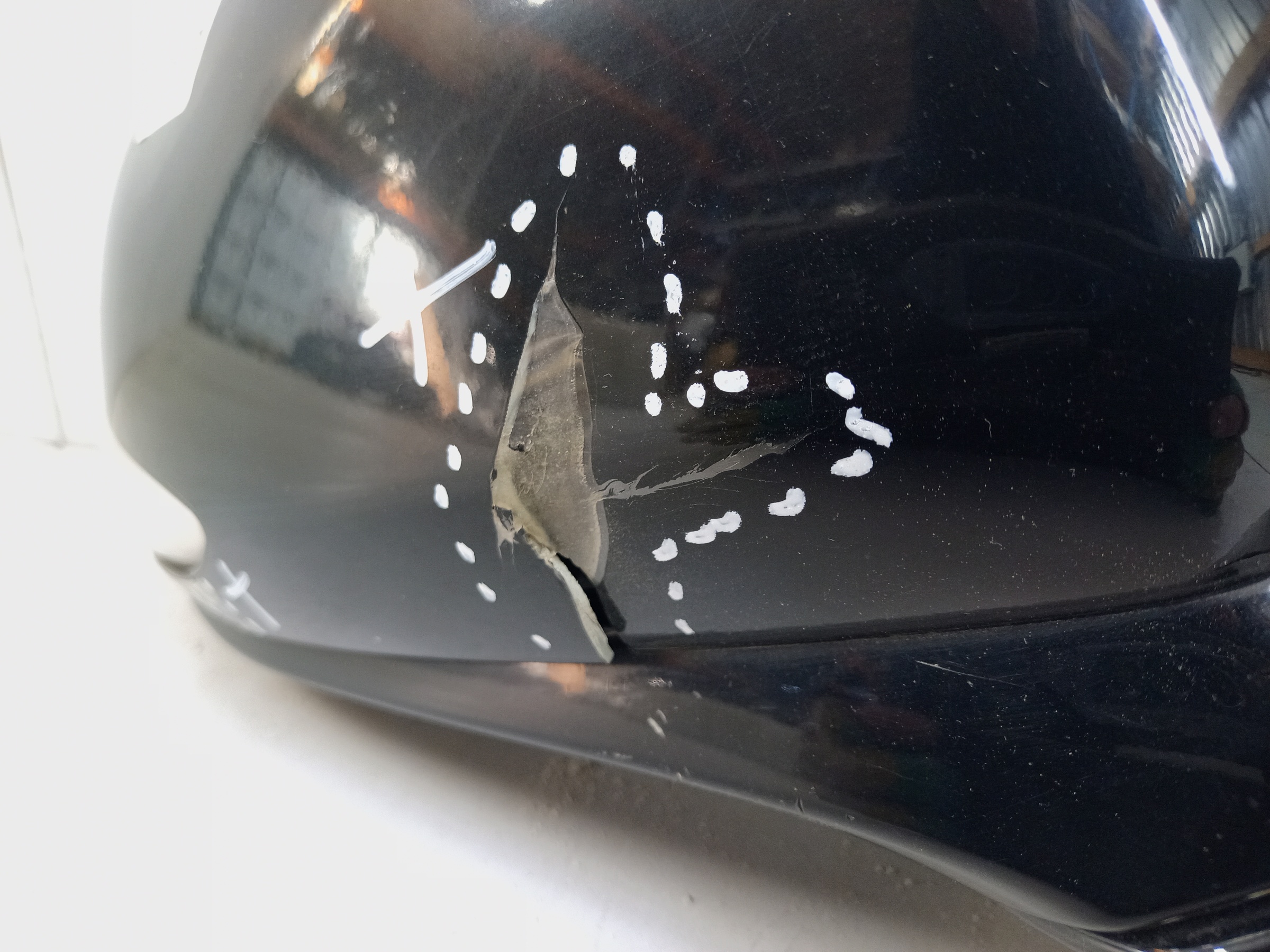 Зеркало правое Hyundai Santa Fe 4 Restail 7+1 контактов