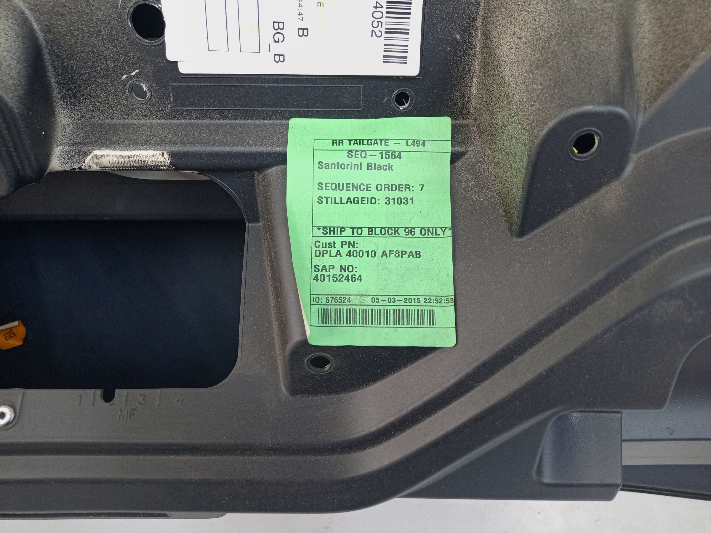 Крышка багажника Land Rover Range Rover Sport 2