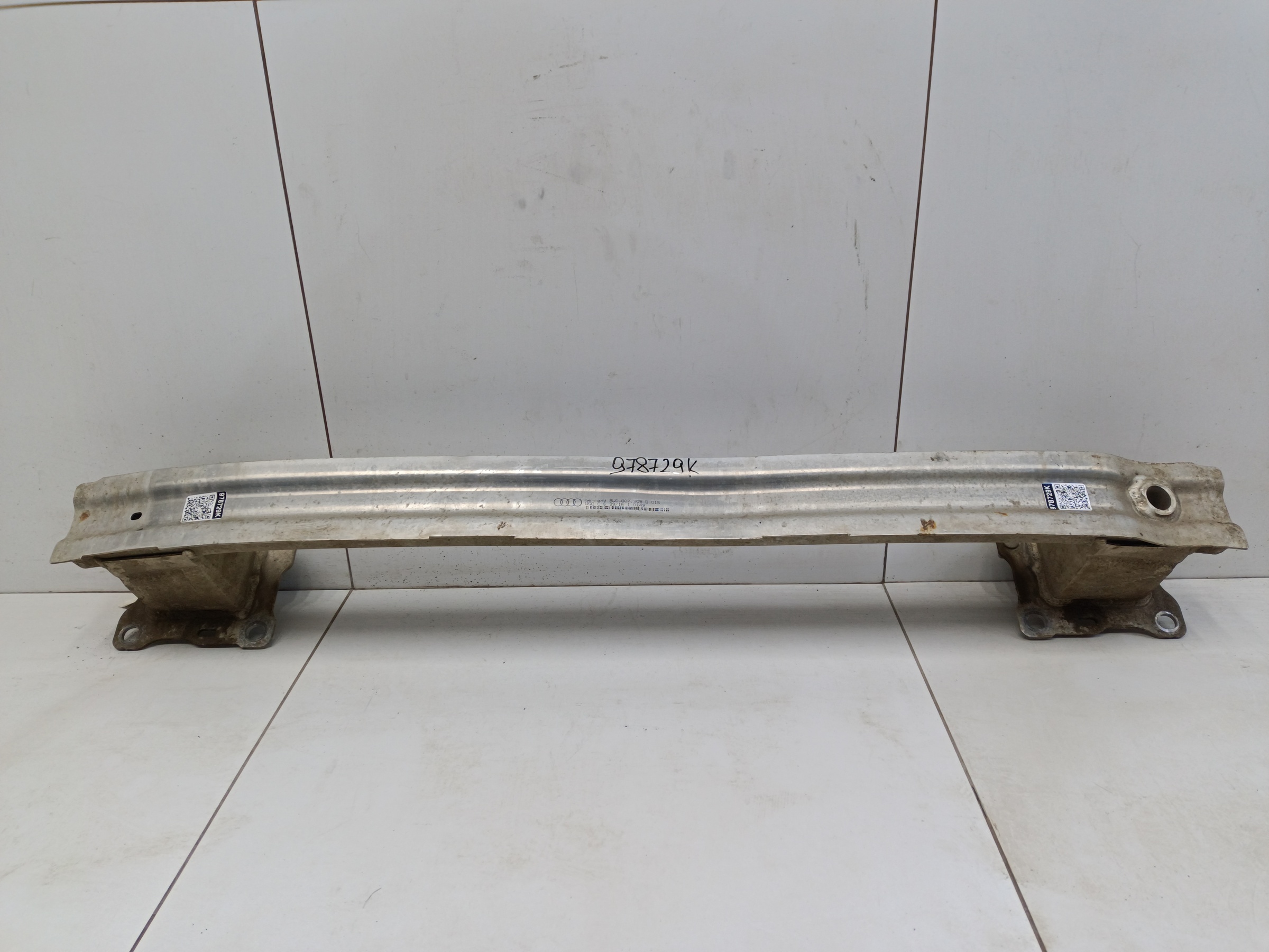 Усилитель заднего бампера Audi A4 B9 Sedan