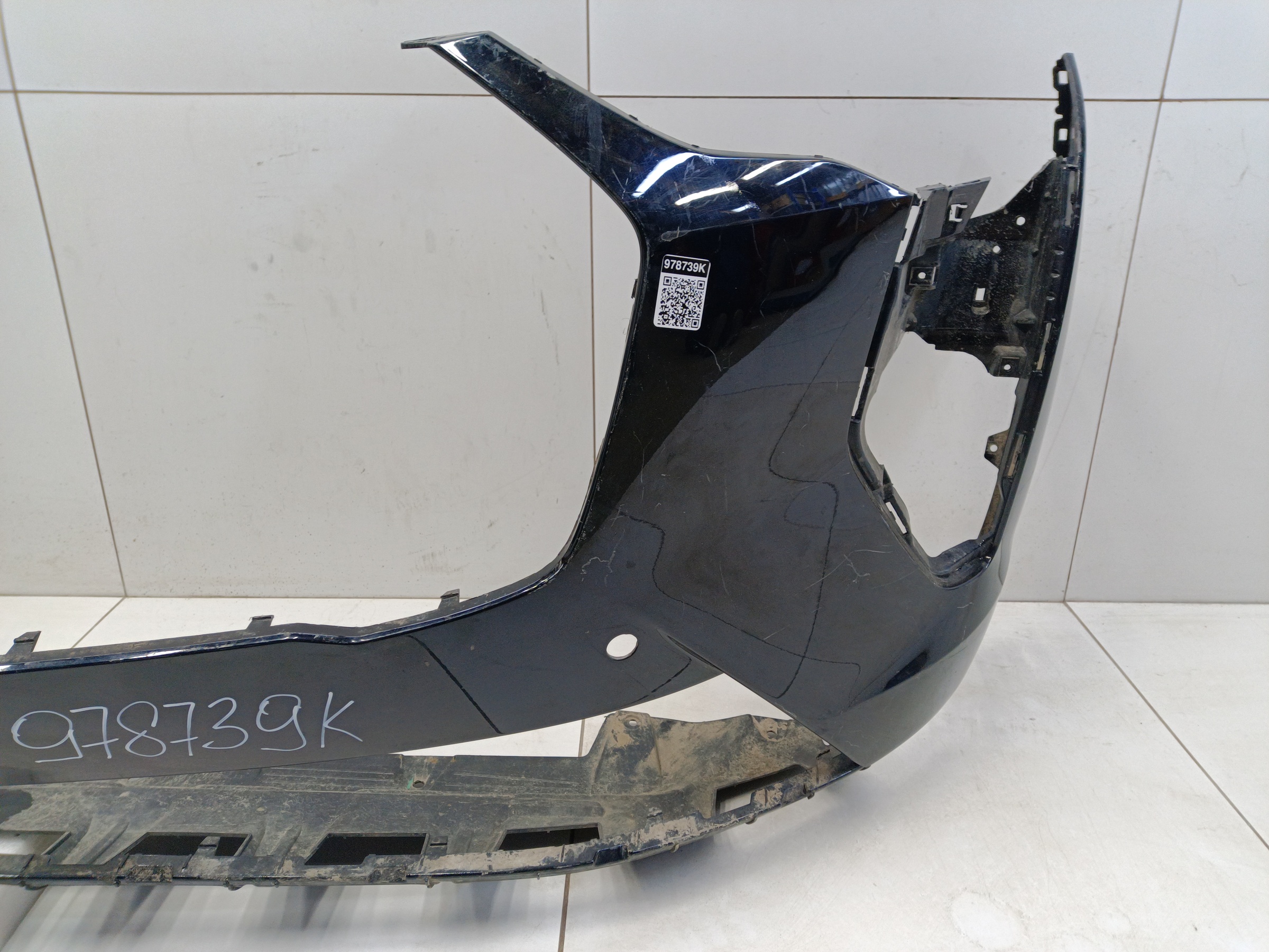 Бампер передний Haval Jolion Restail с отверстиями под накладки