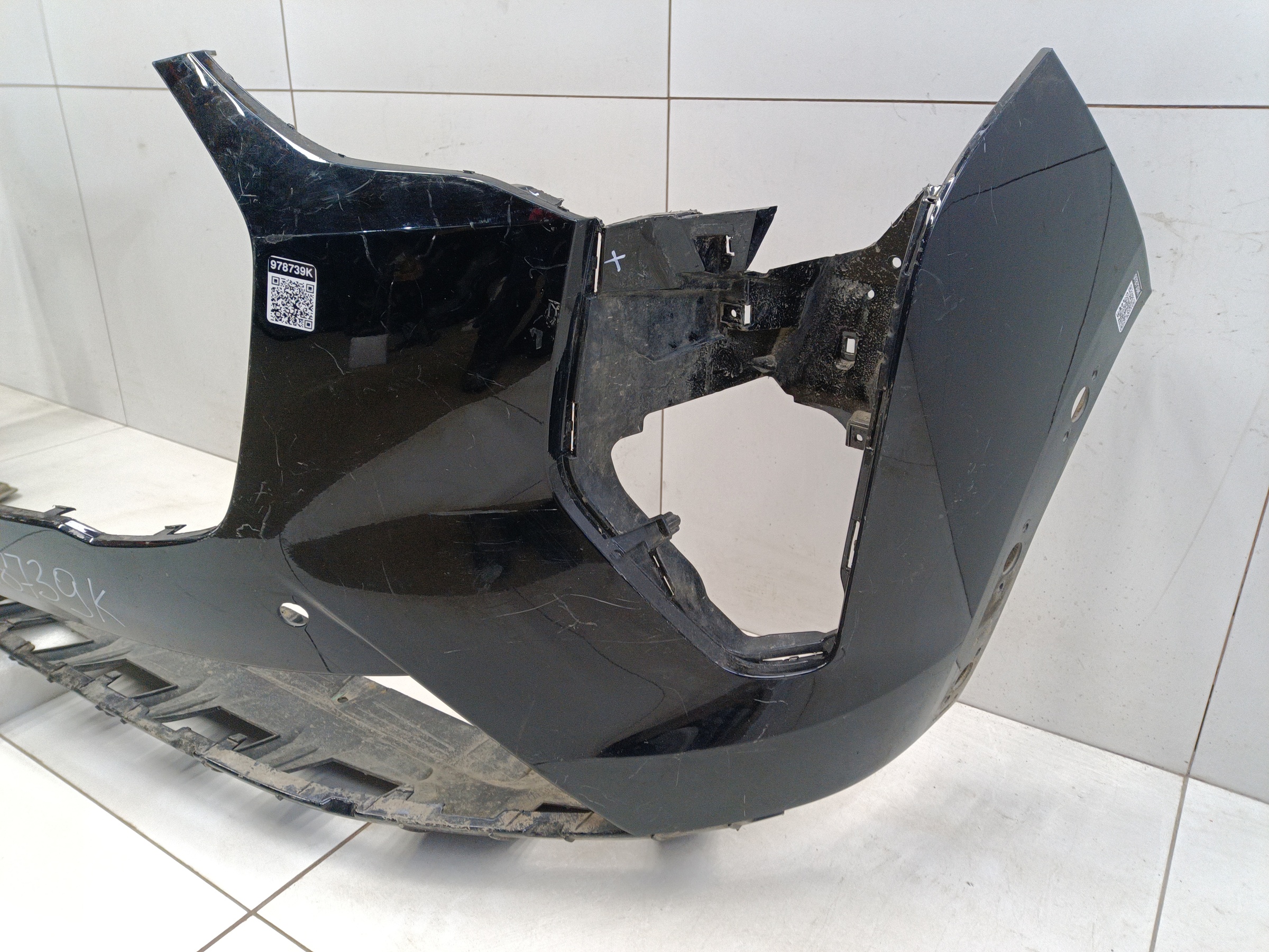 Бампер передний Haval Jolion Restail с отверстиями под накладки