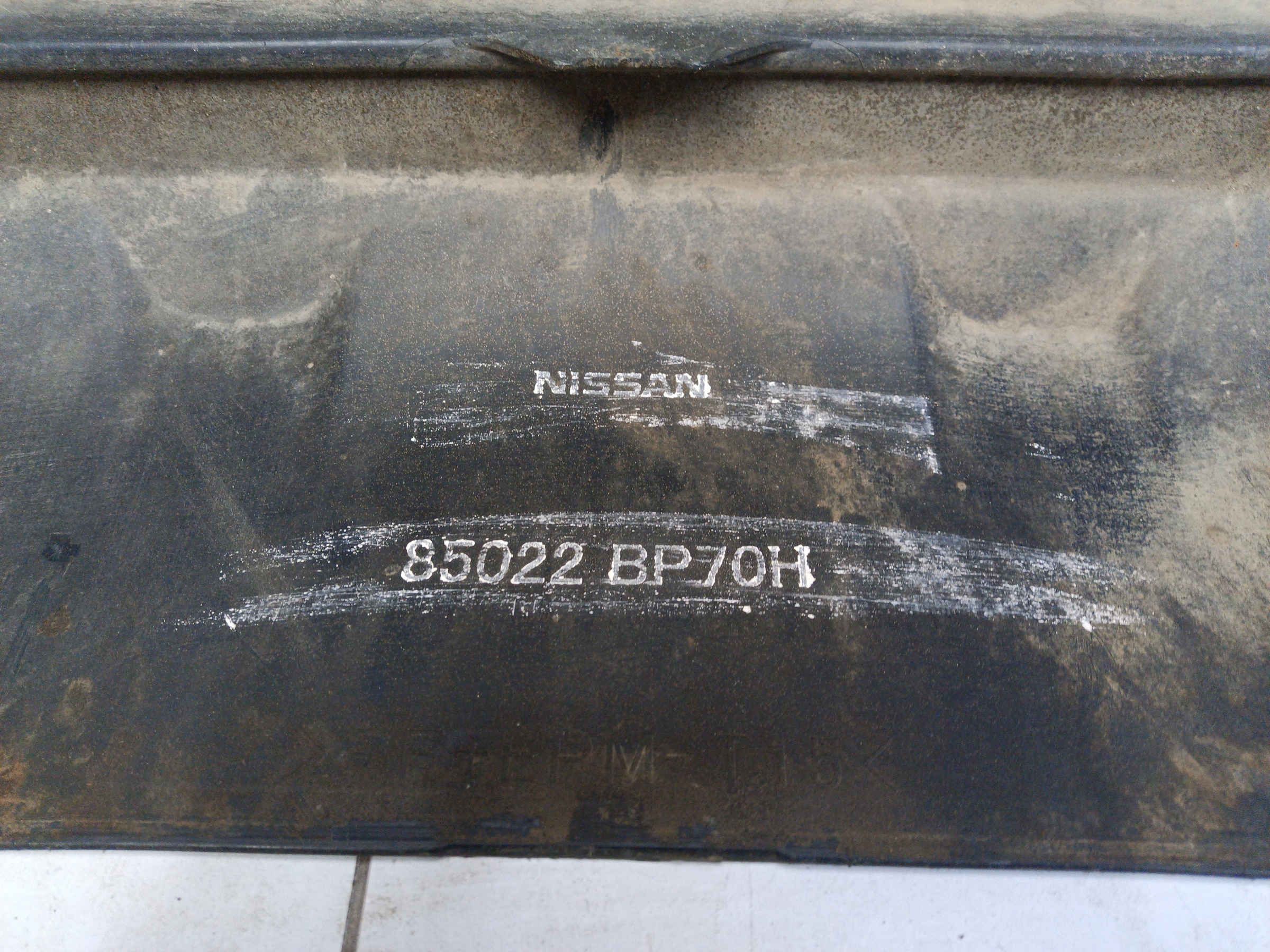 Бампер задний Nissan Qashqai 2