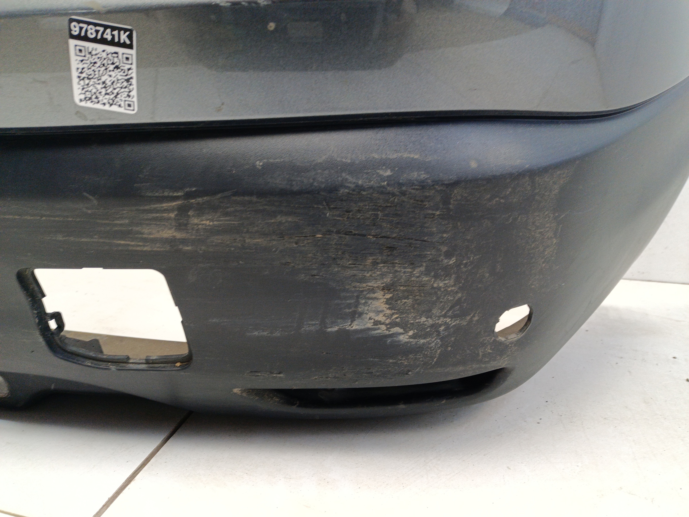 Бампер задний Nissan Qashqai 2