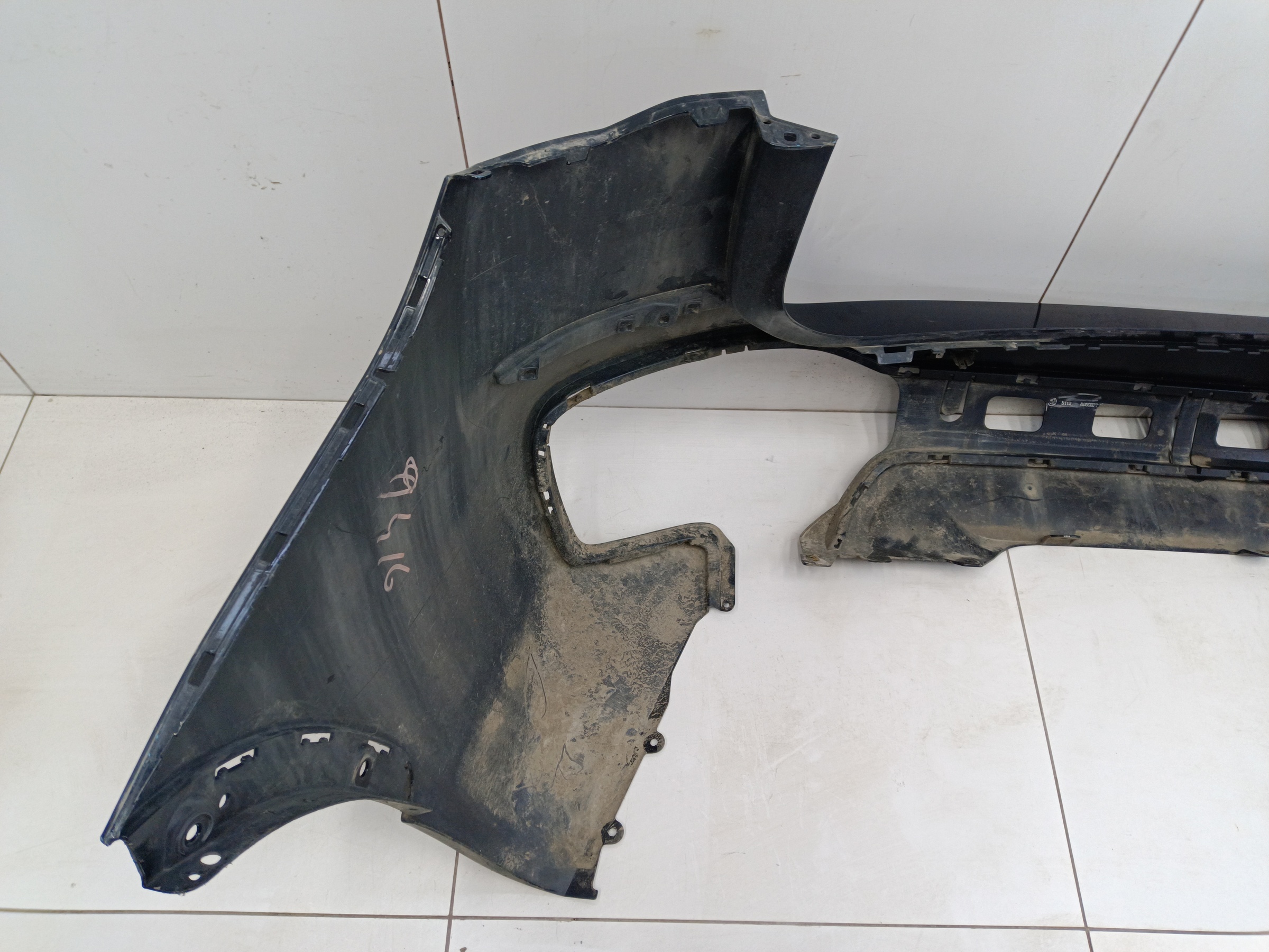 Бампер задний BMW X1 F48 Restail M-paket