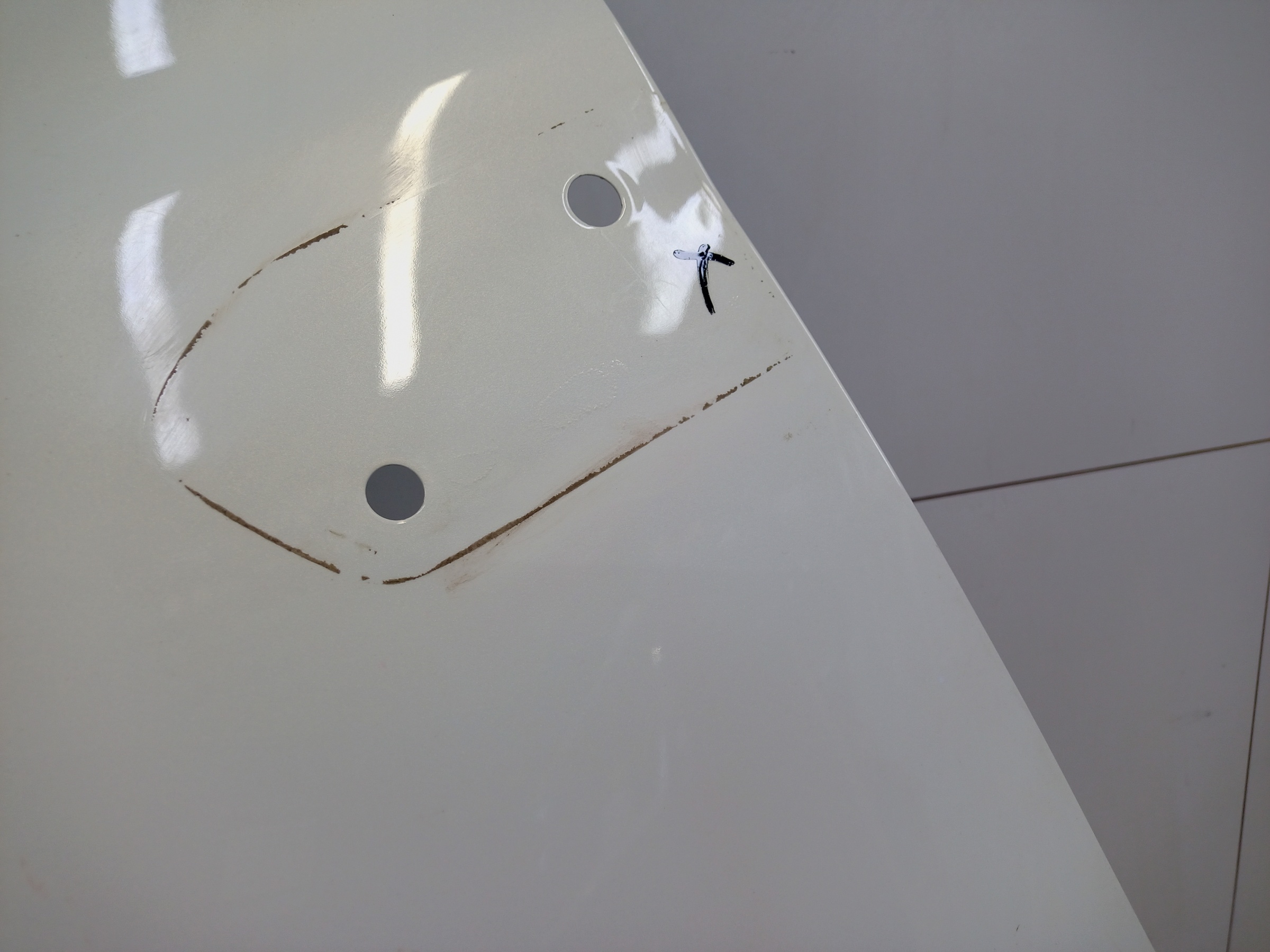 Крыло переднее левое Great Wall Poer