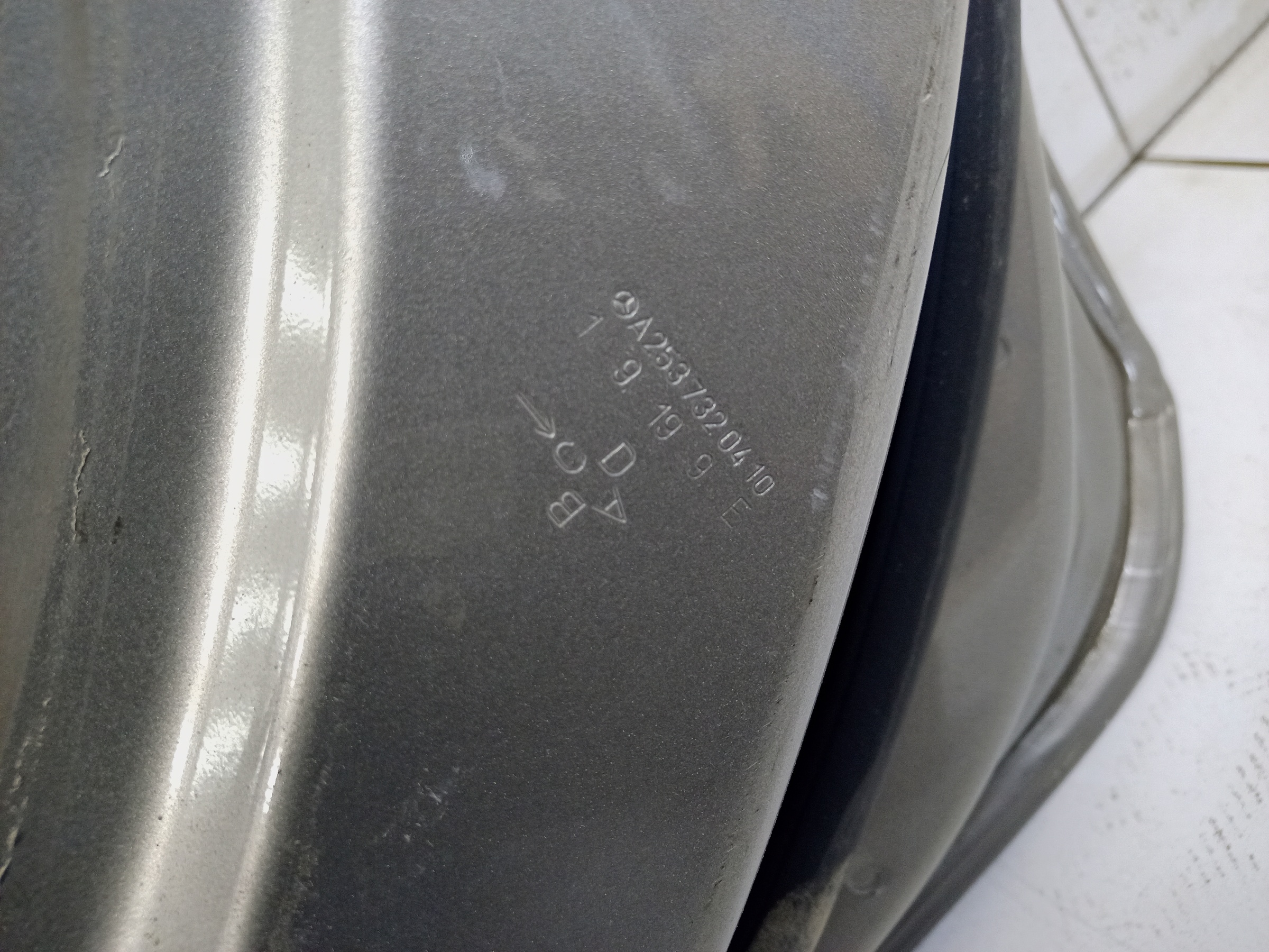 Дверь задняя правая Mercedes Benz GLC-klasse X253