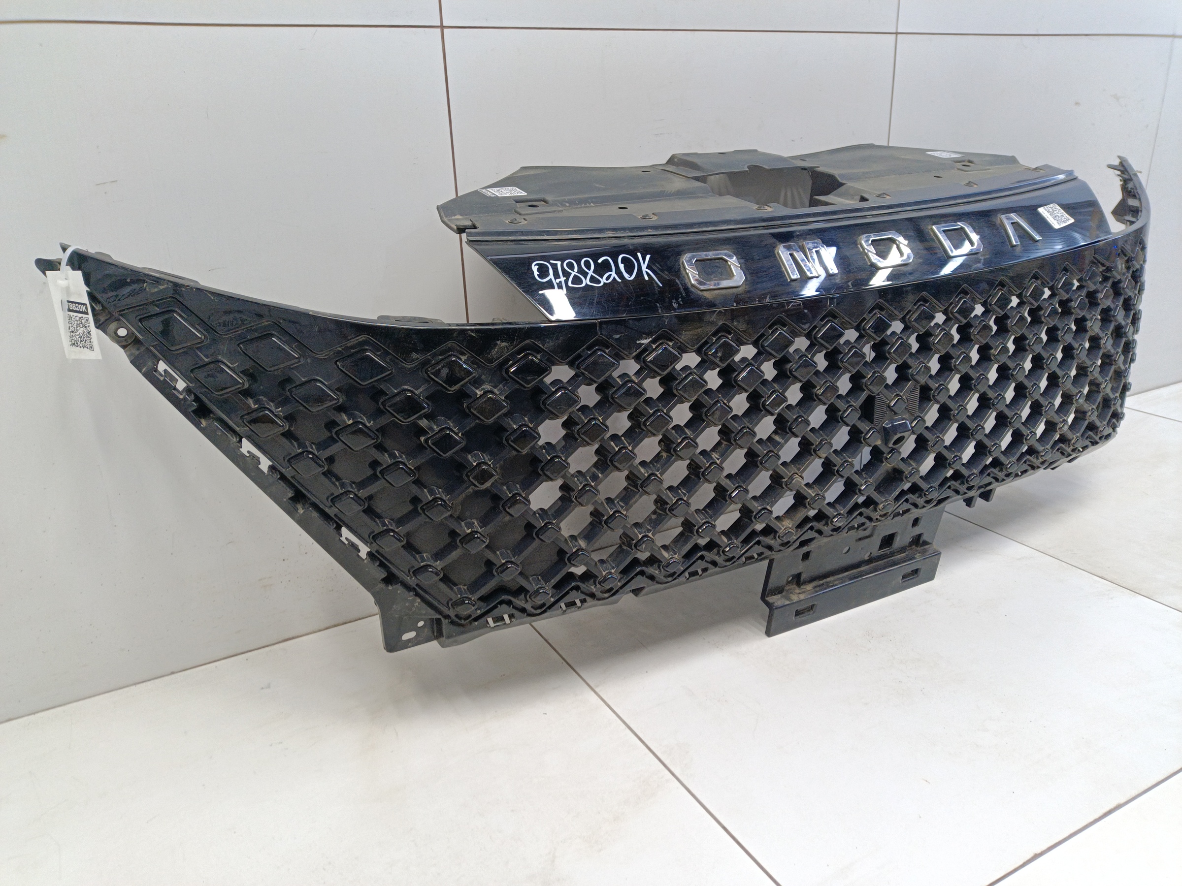 Решётка радиатора Omoda C5 Restail под камеру