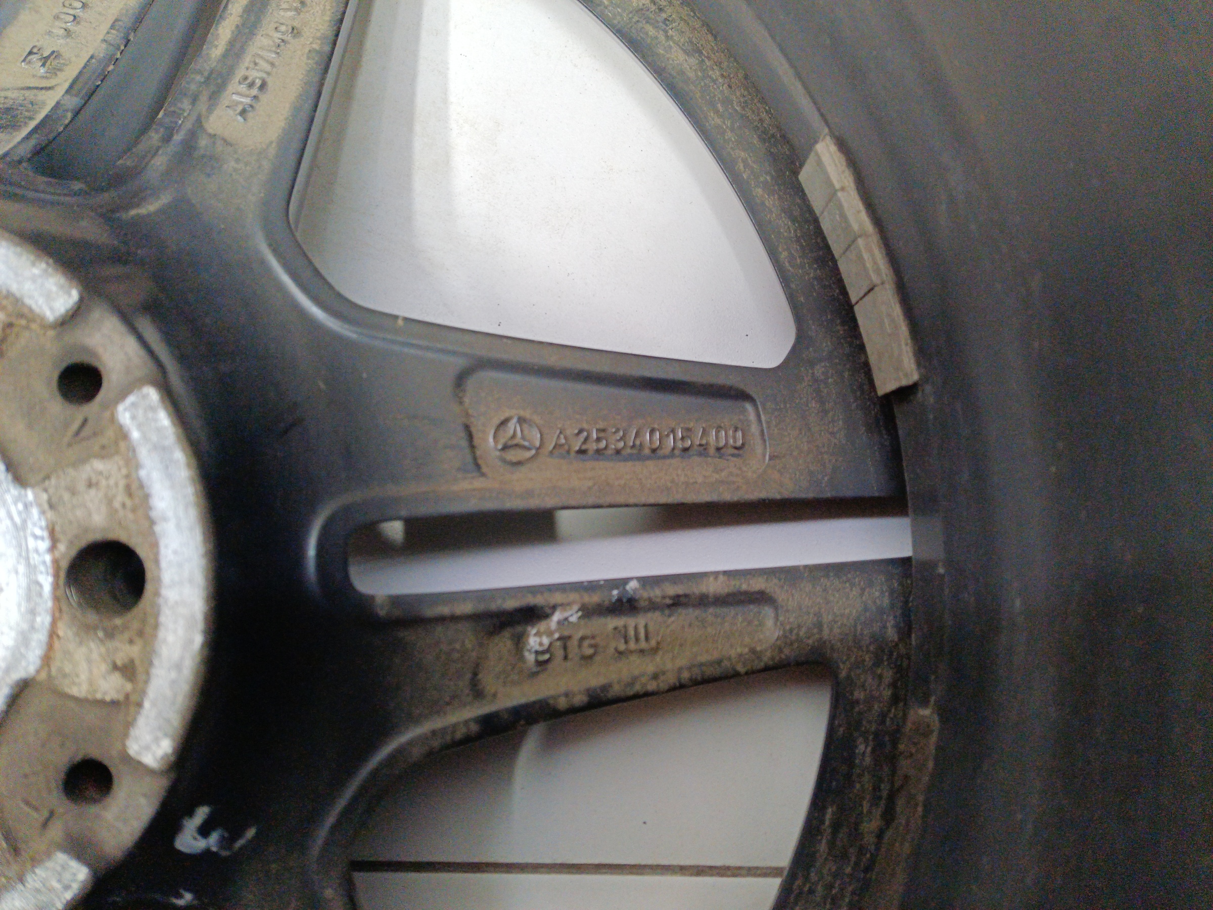 Диск колеса литой задний Mercedes Bens GLC-Klasse C253 AMG R19