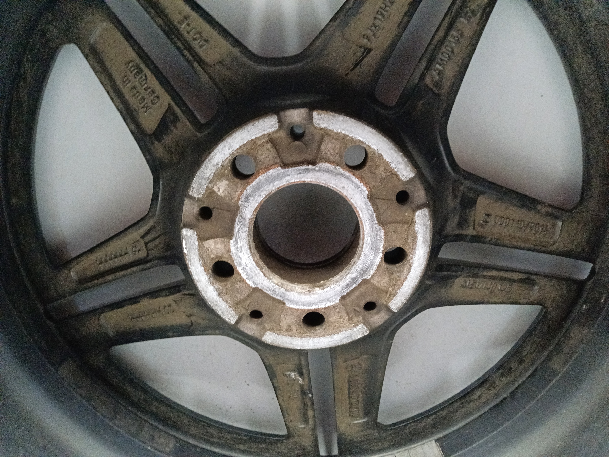 Диск колеса литой задний Mercedes Bens GLC-Klasse C253 AMG R19