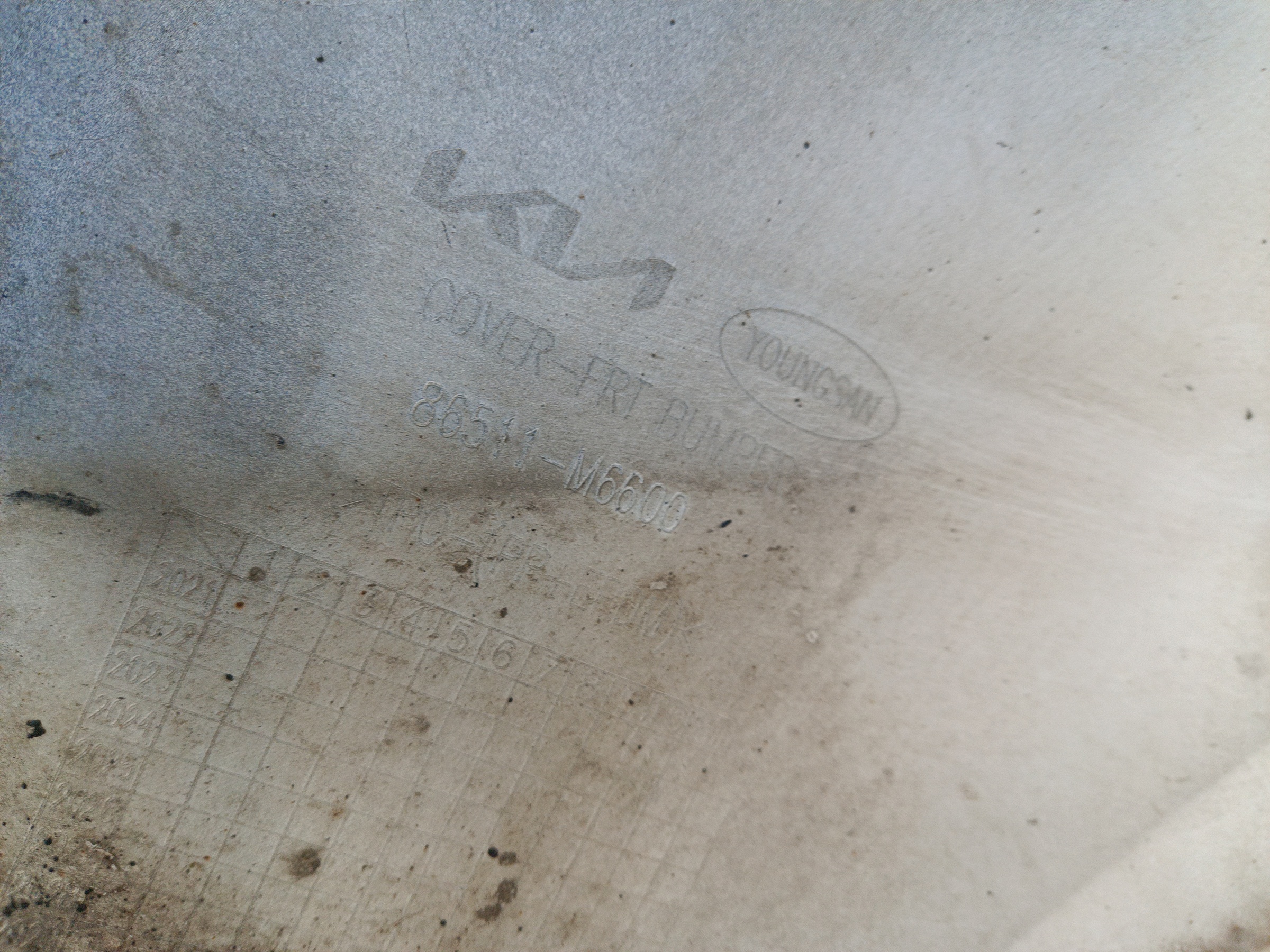 Бампер передний Kia Cerato 4 Restail