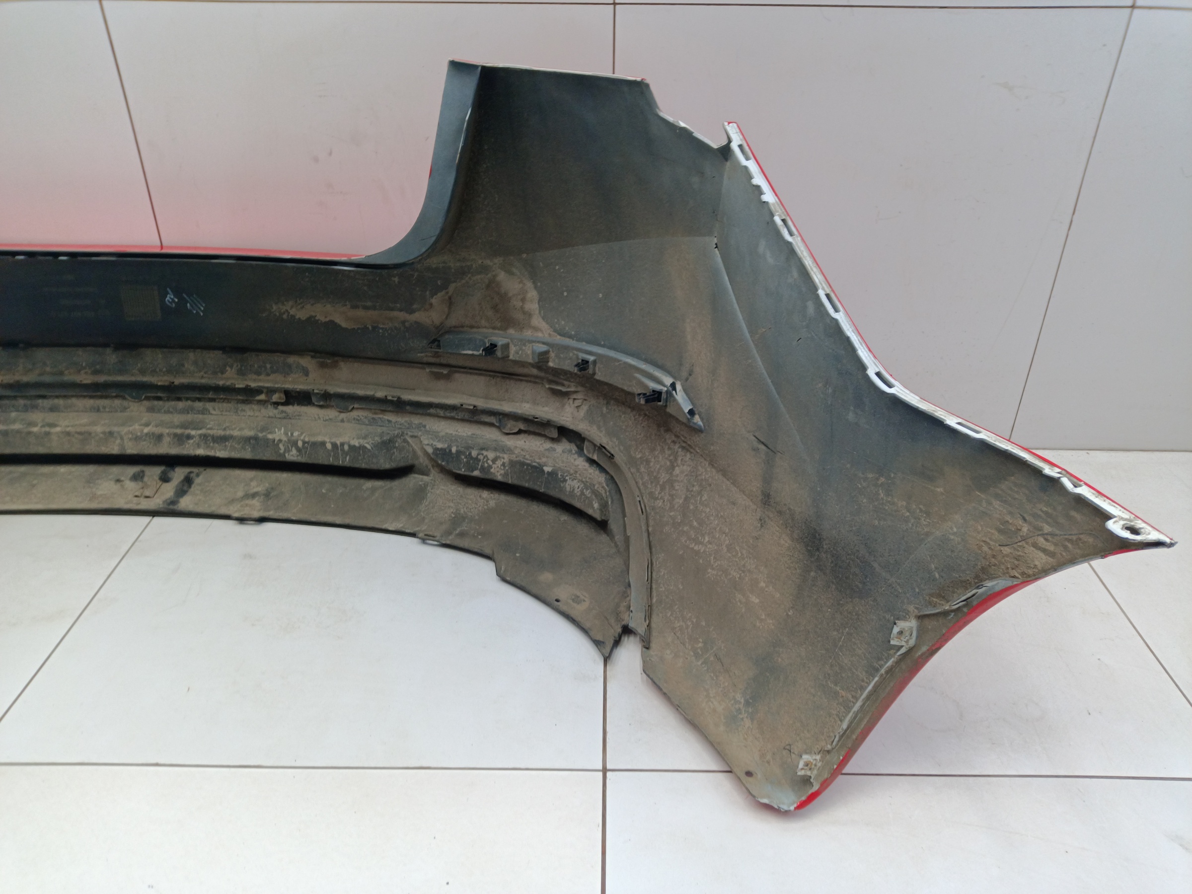 Бампер задний Skoda Rapid 2